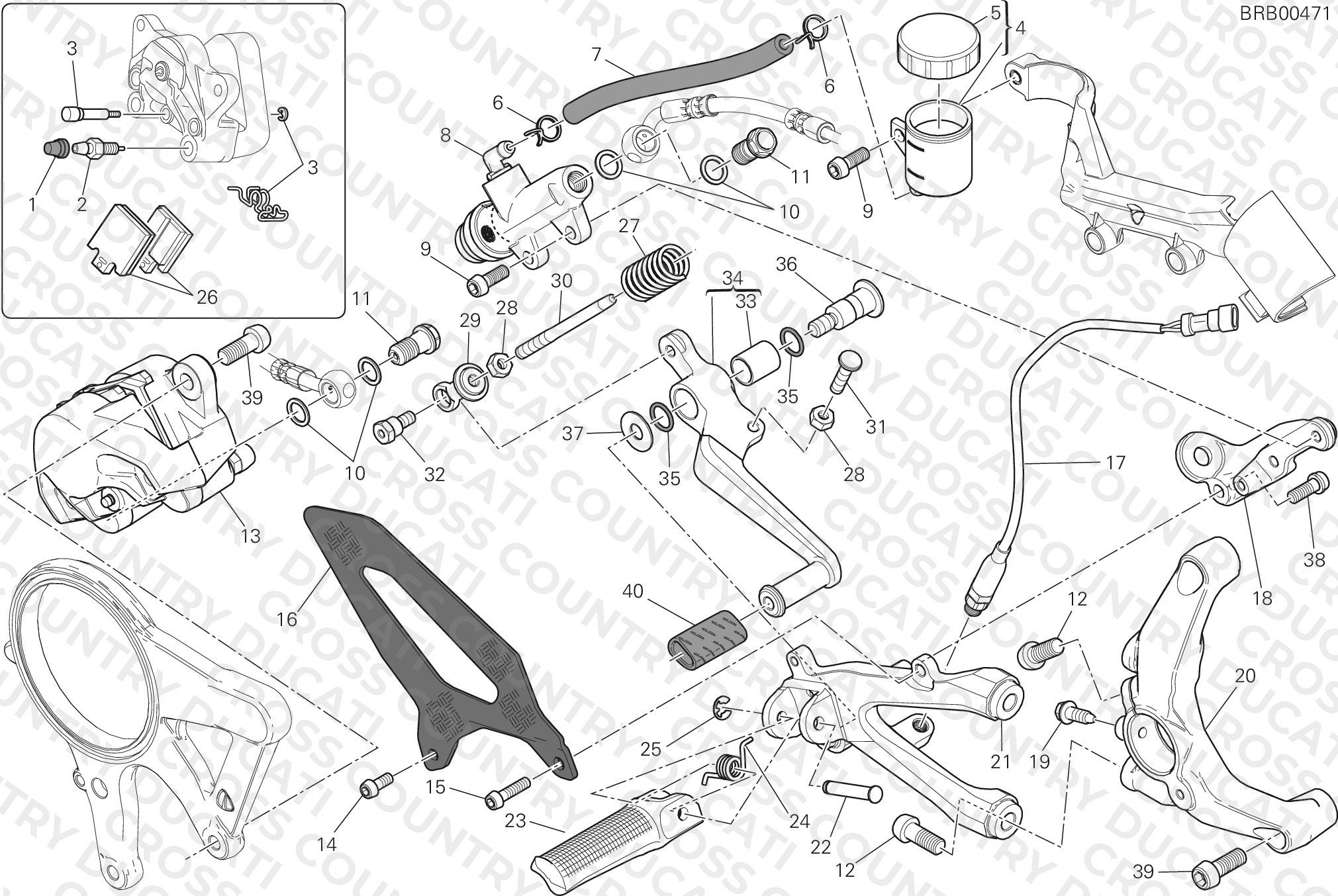 Rear Brake System