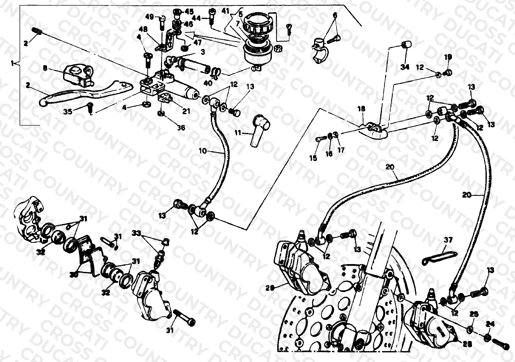 Front Brake System