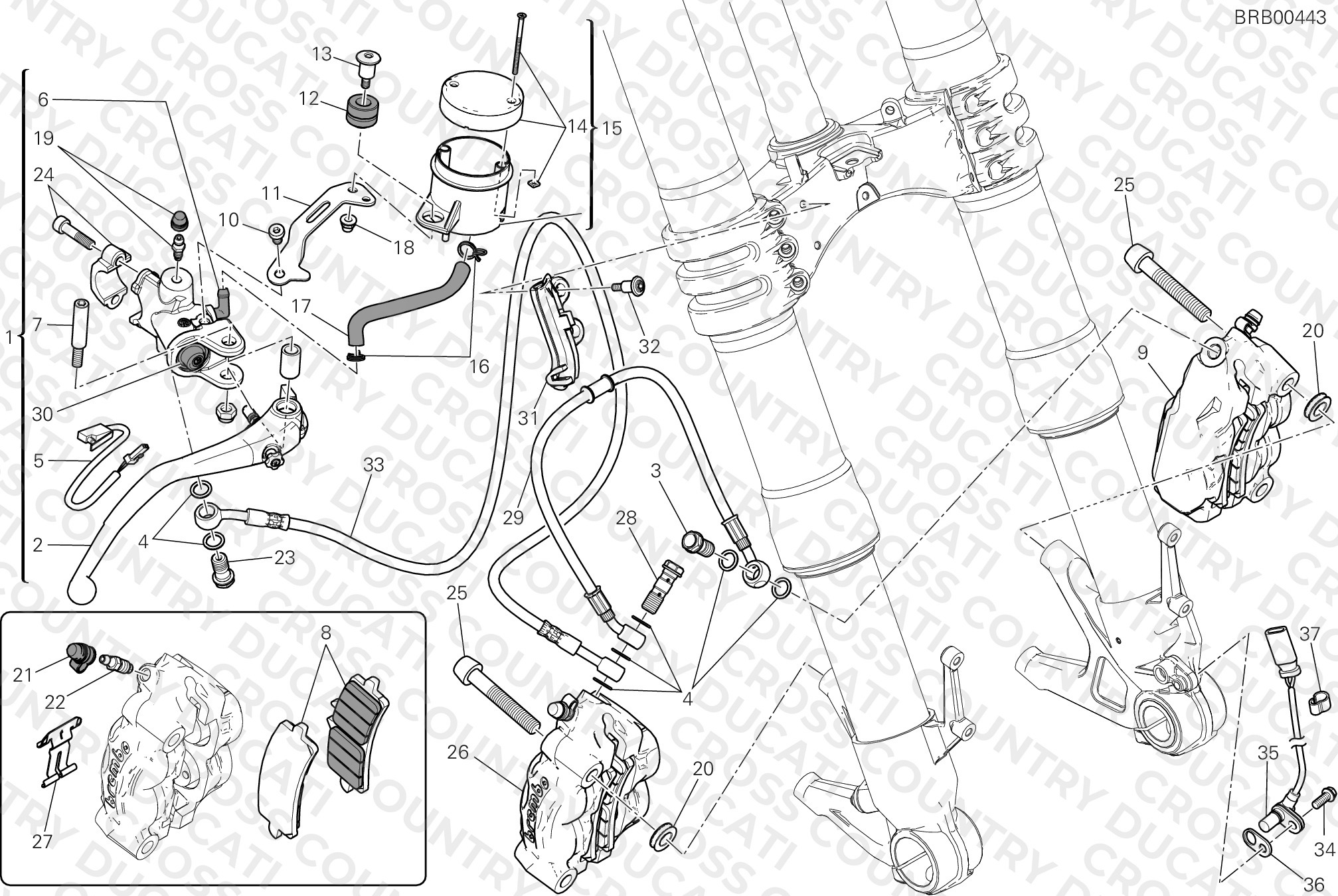 Front Brake System