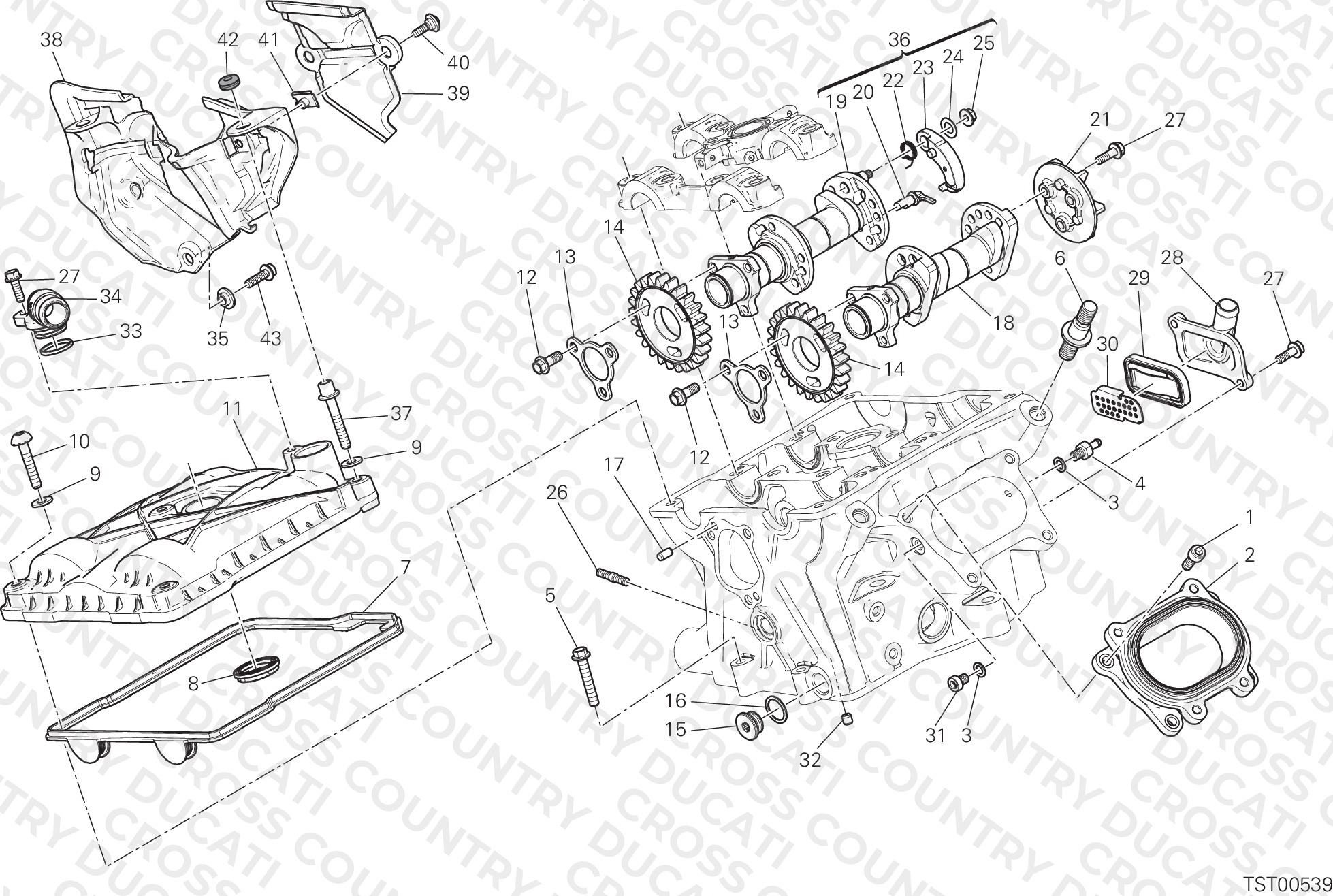Vertical Cylinder Head - Timing