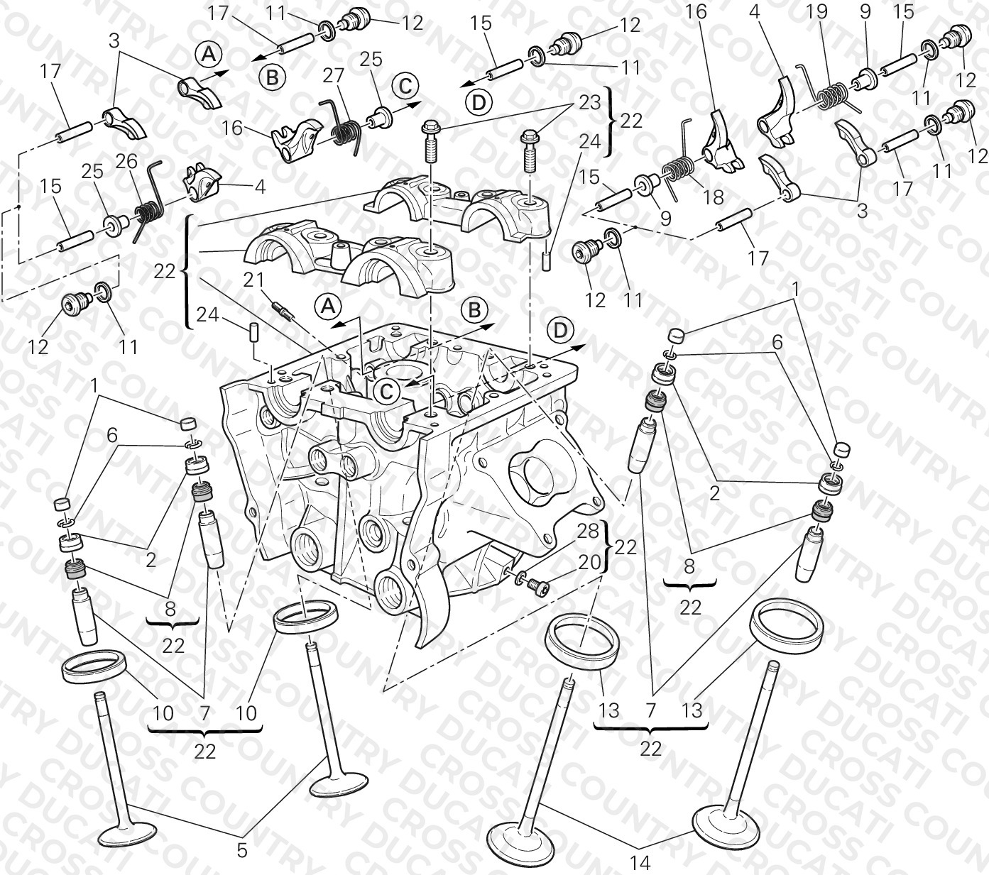 Vertical Cylinder Head