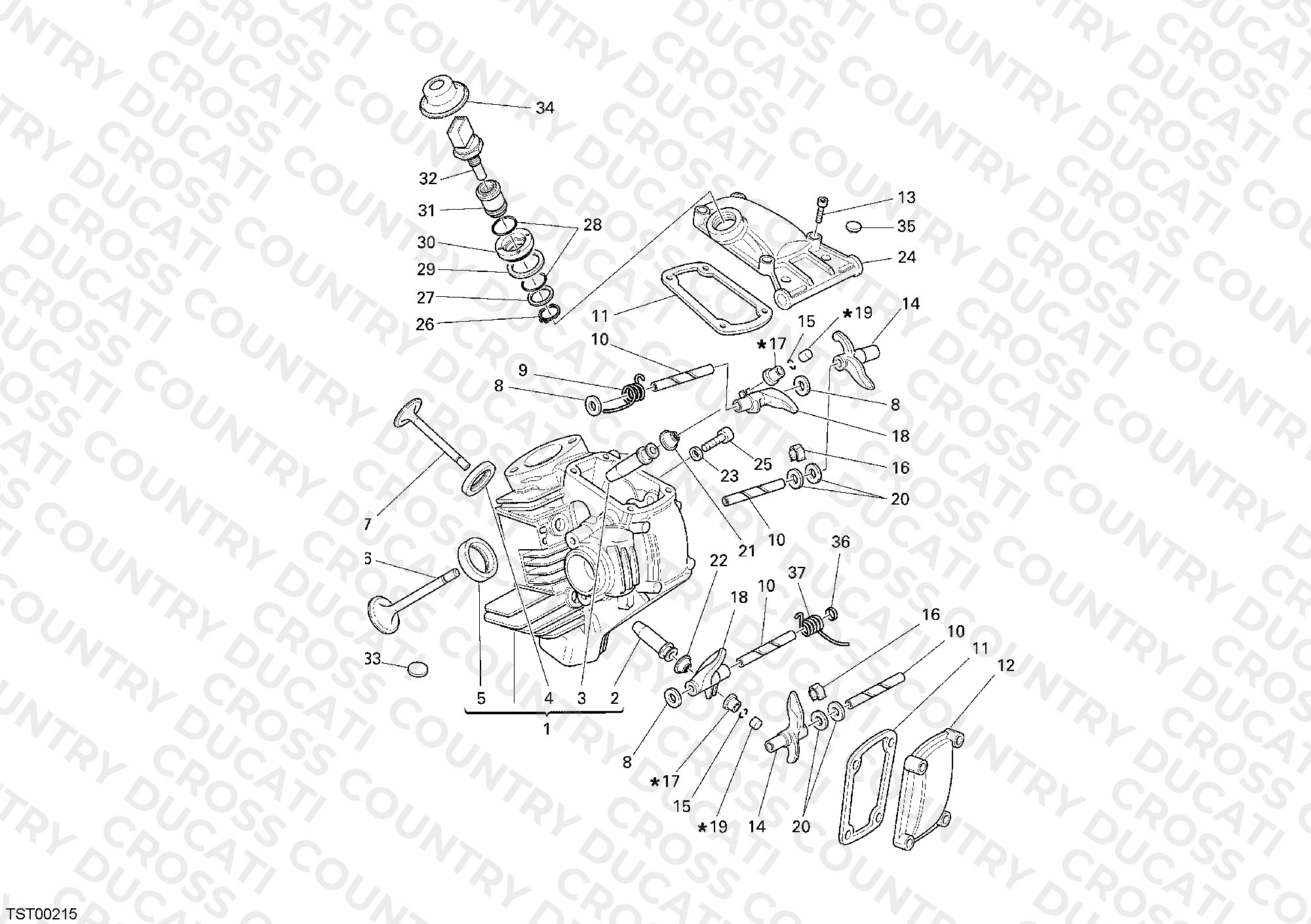 Horizontal Cylinder Head