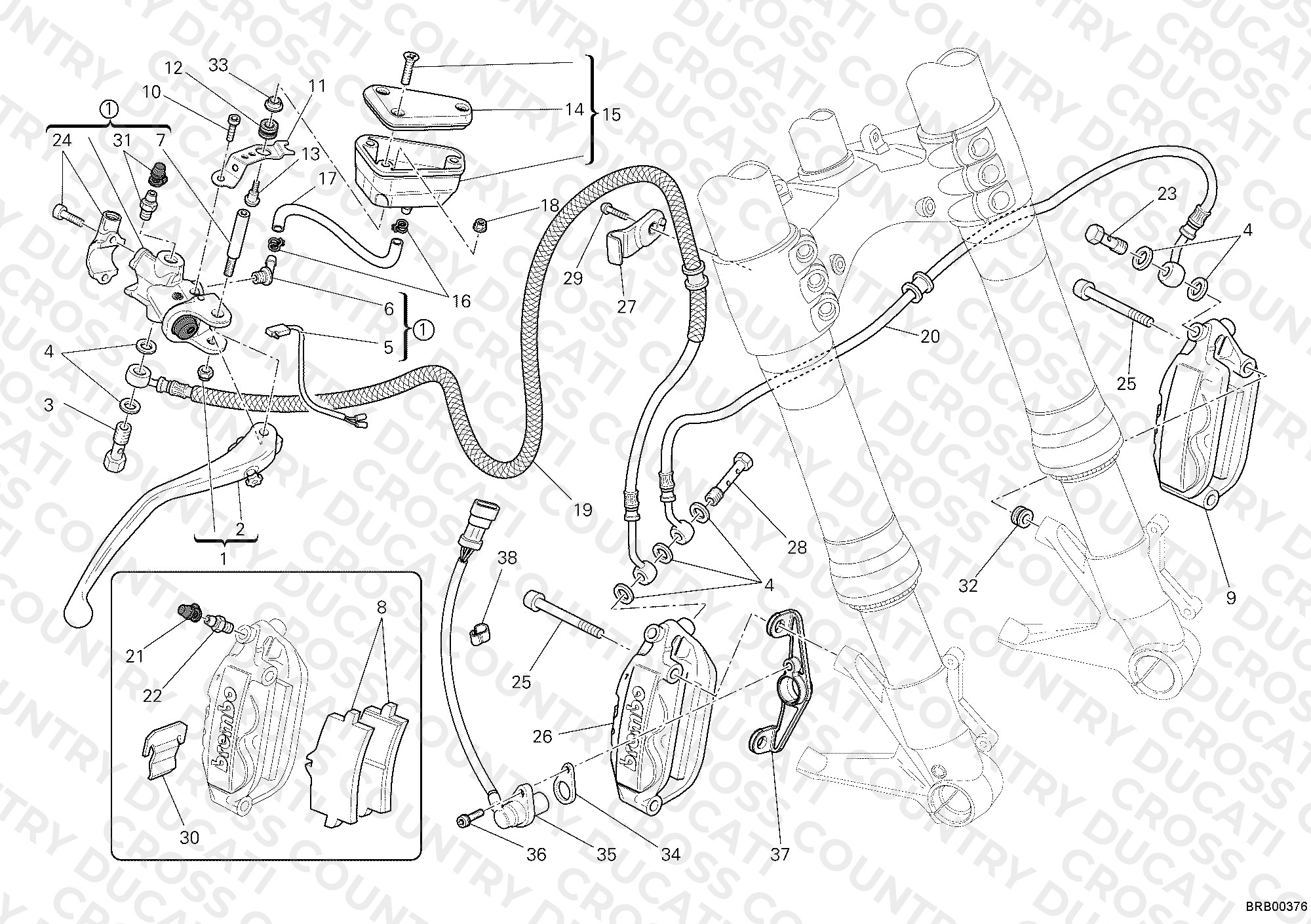 Front Brake System