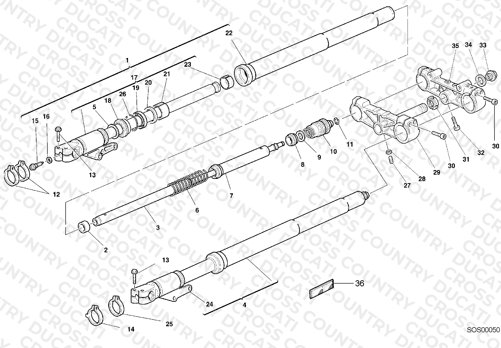 Front Fork M900SPECIAL