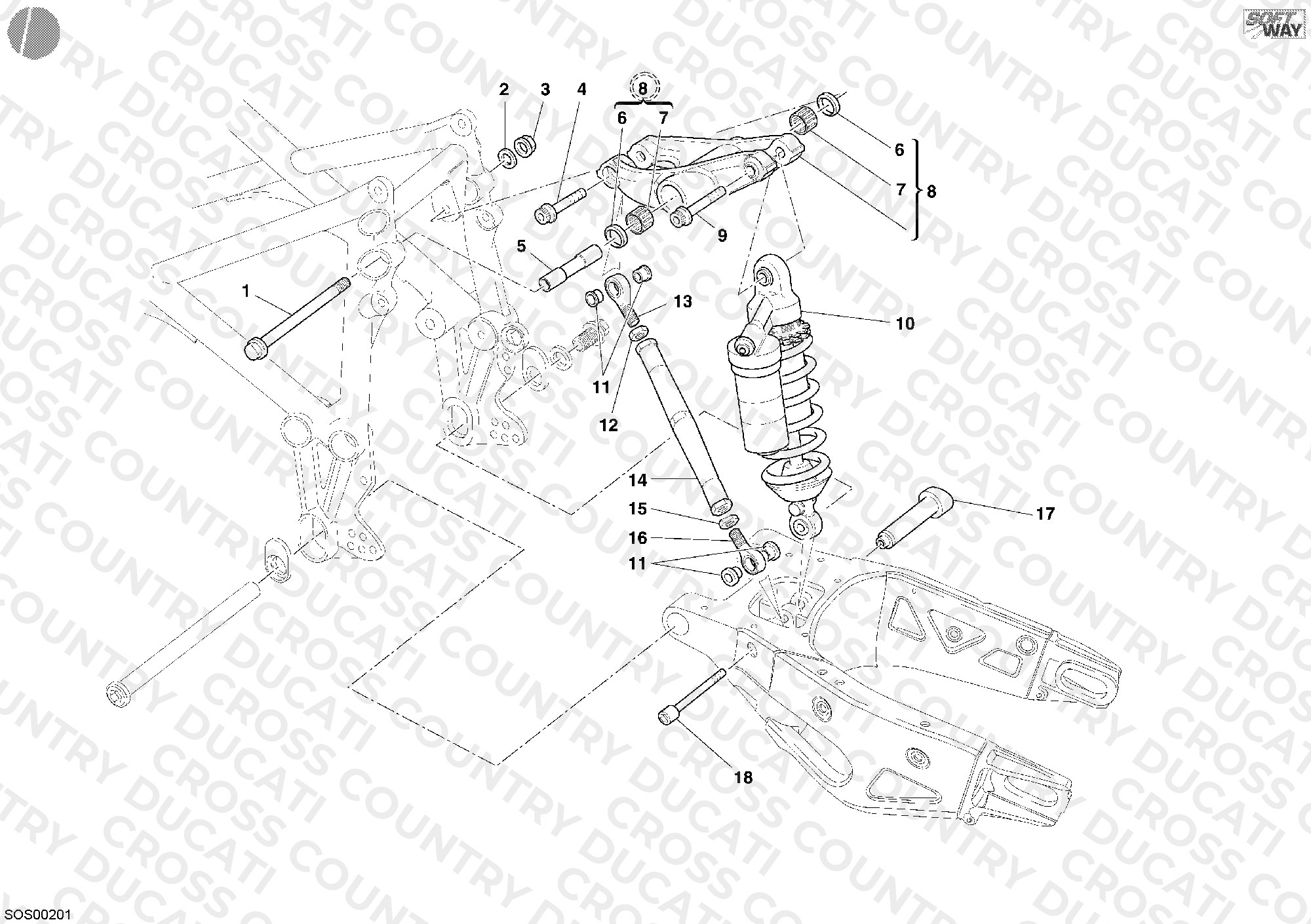 Rear Shock Absorber