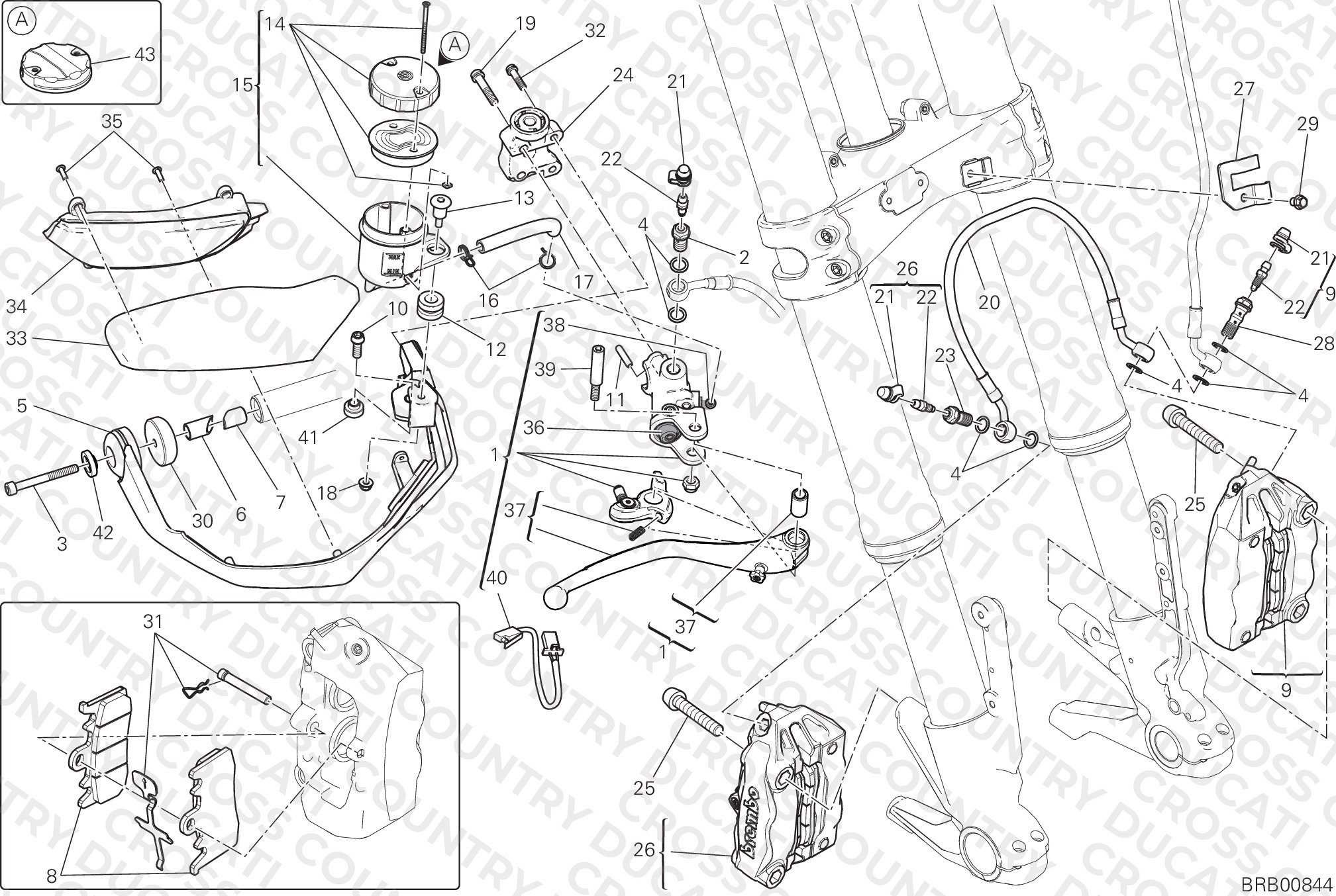 Front Brake System
