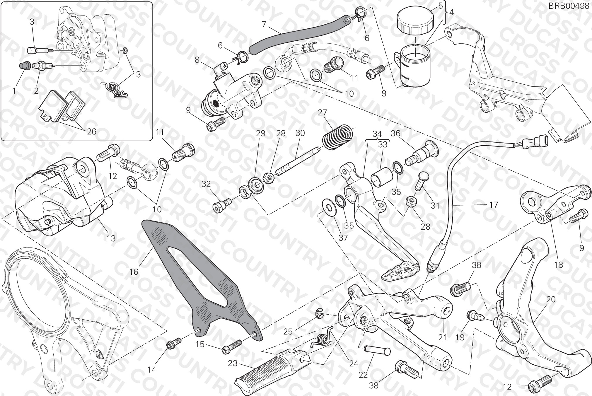 Rear Brake System