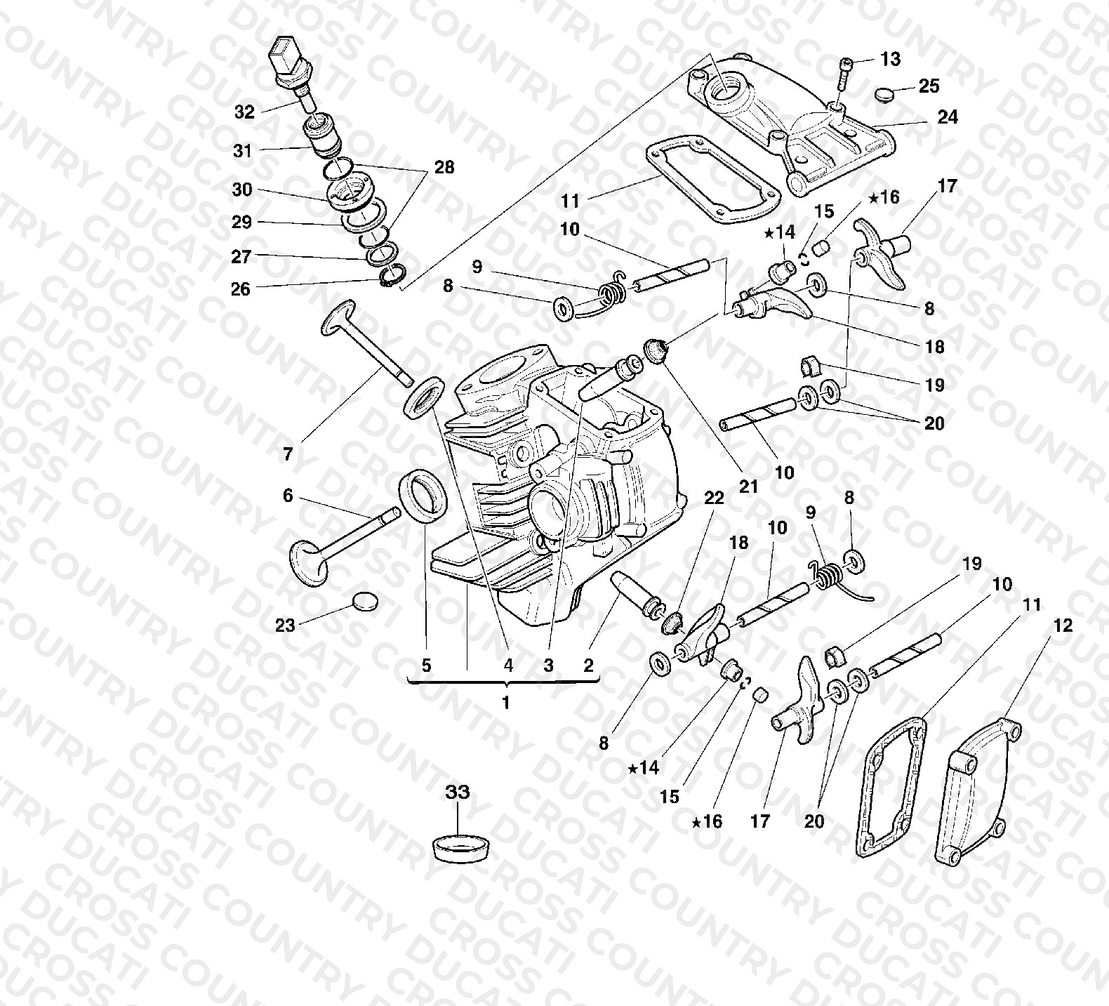 Horizontal Cylinder Head