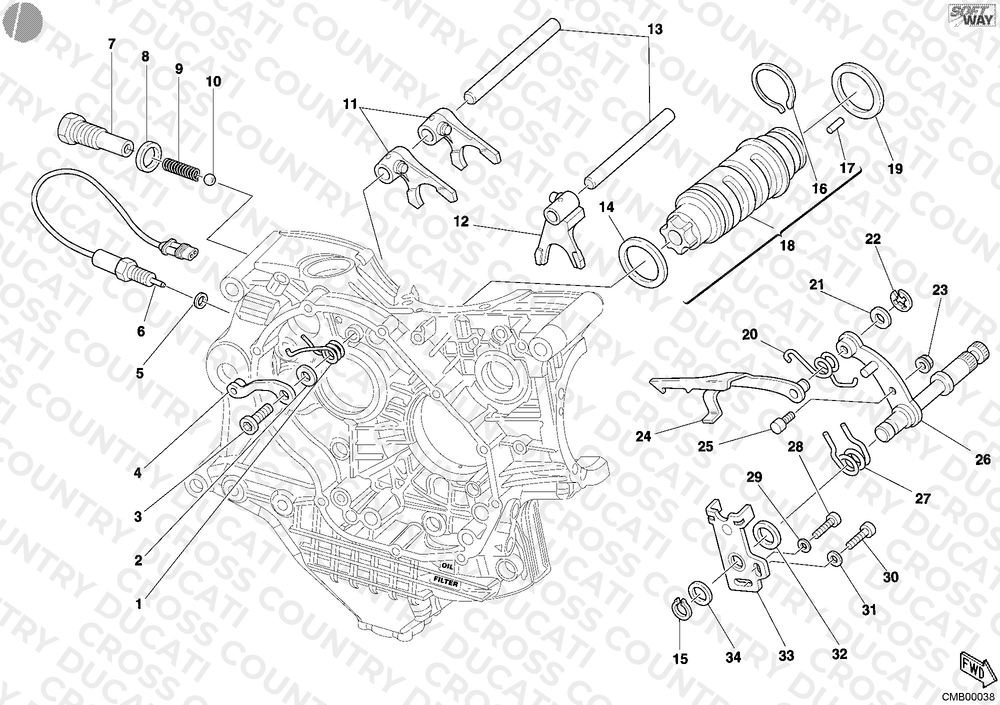 Shift Cam - Fork