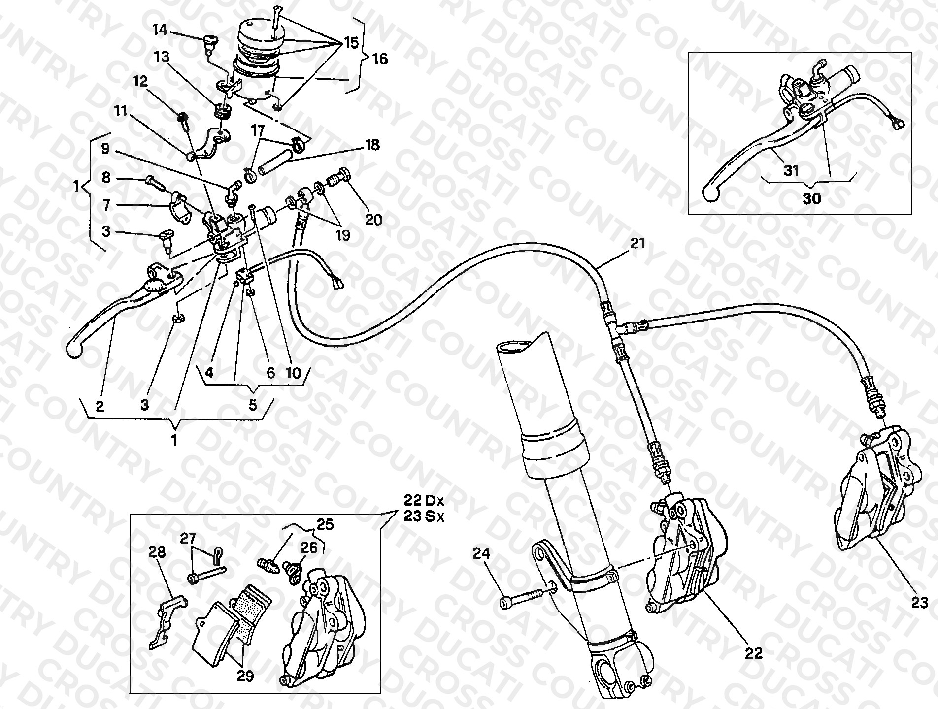 Front Brake System