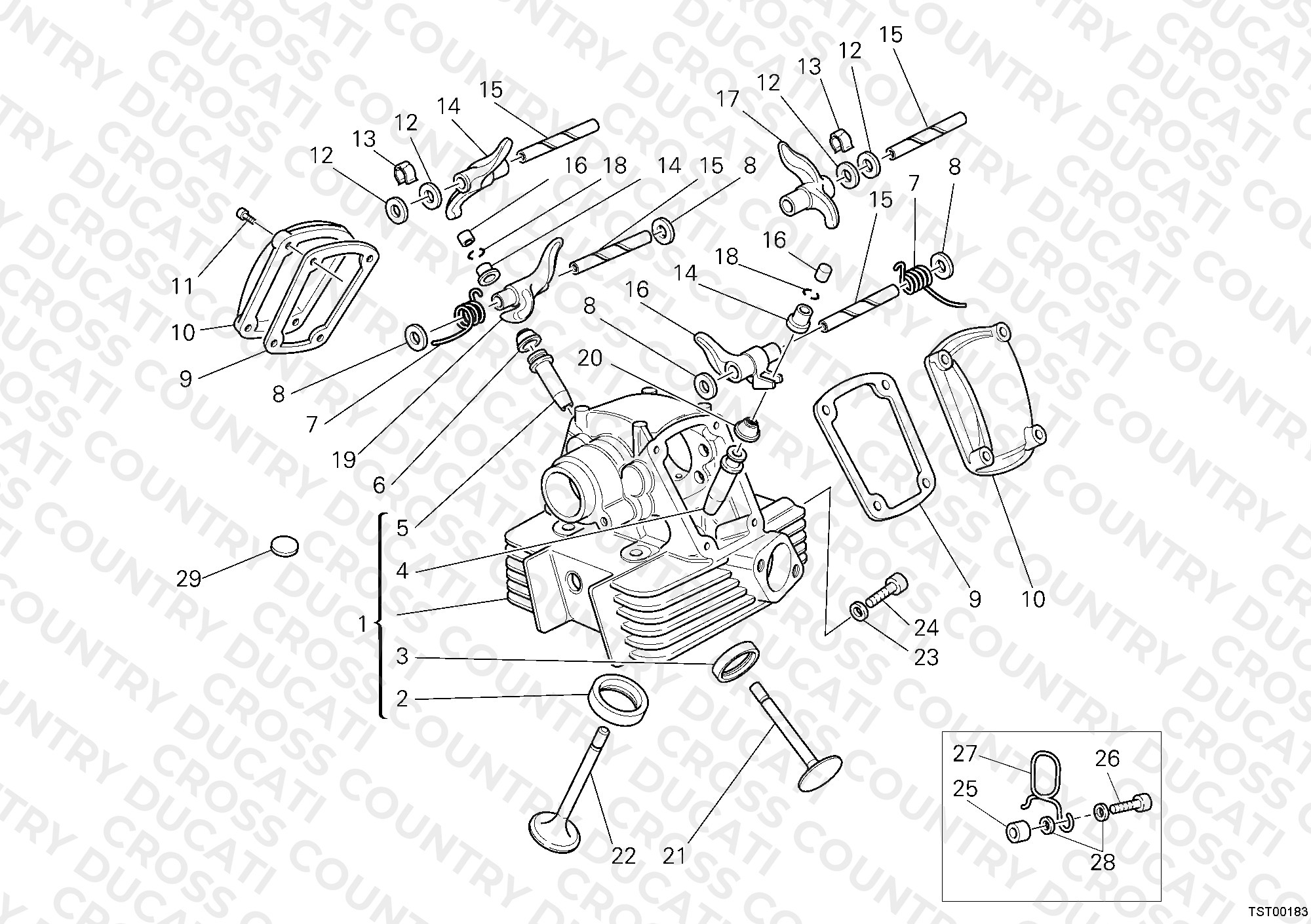 Vertical Cylinder Head
