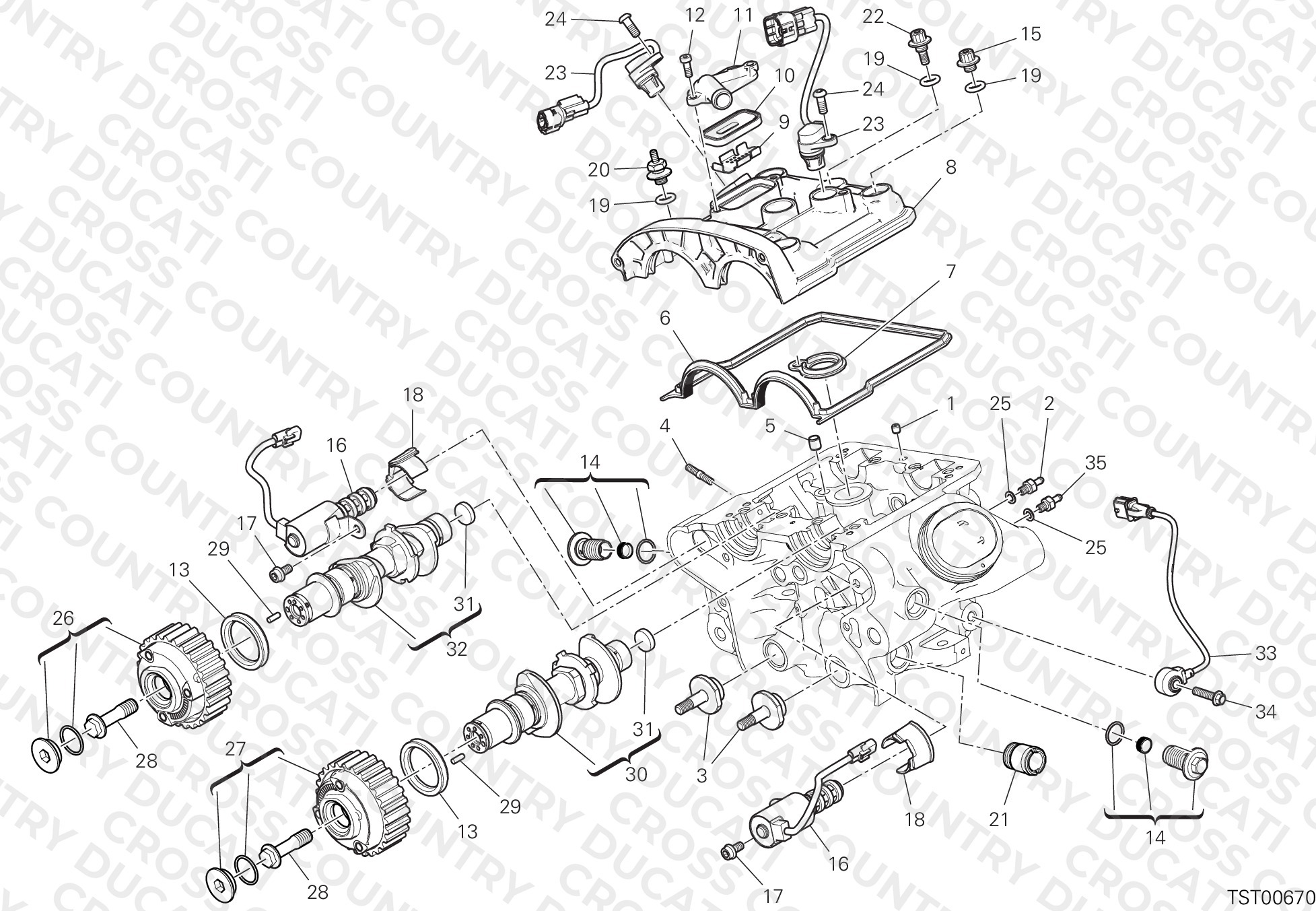 Vertical Cylinder Head - Timing