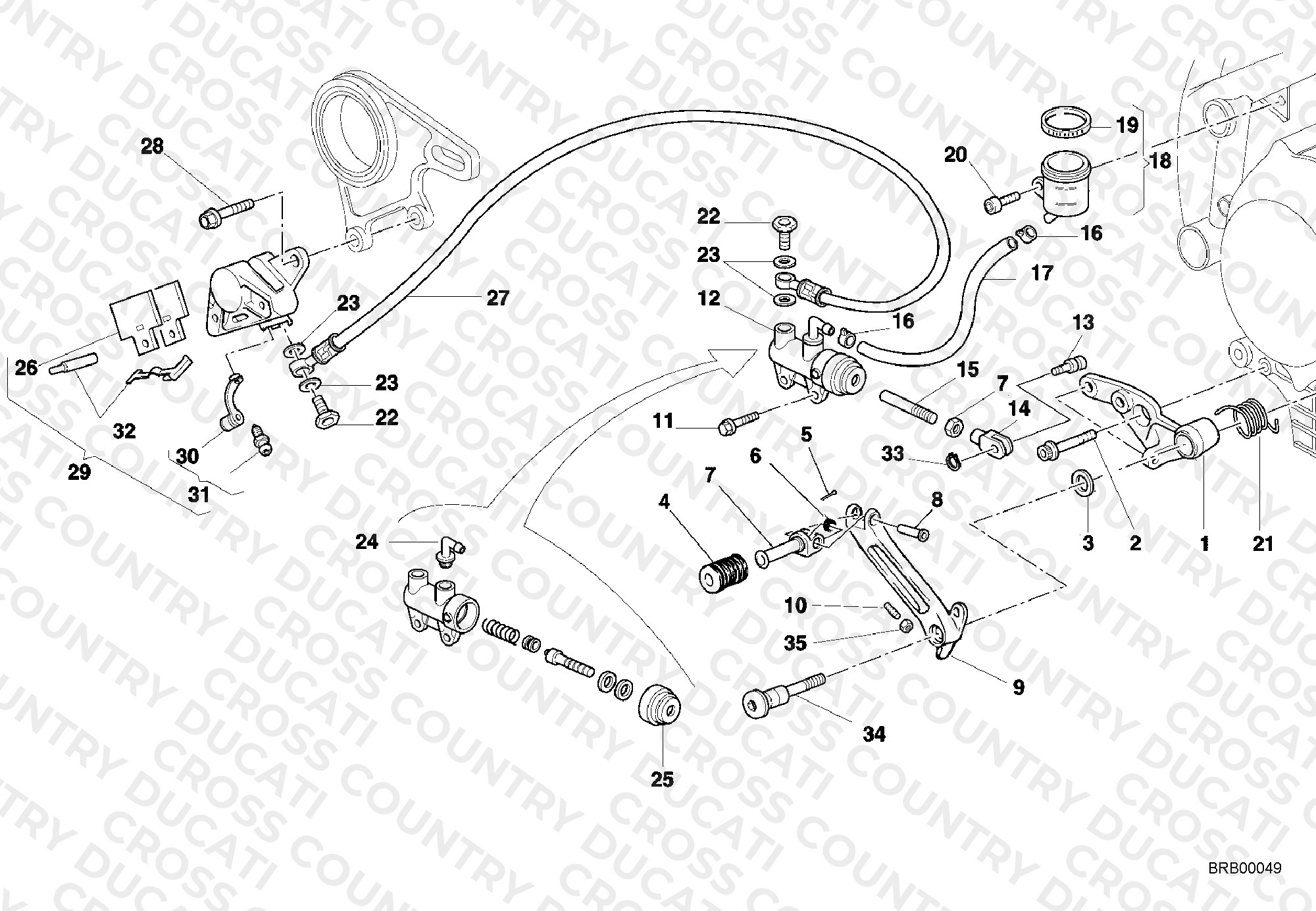 Rear Brake System