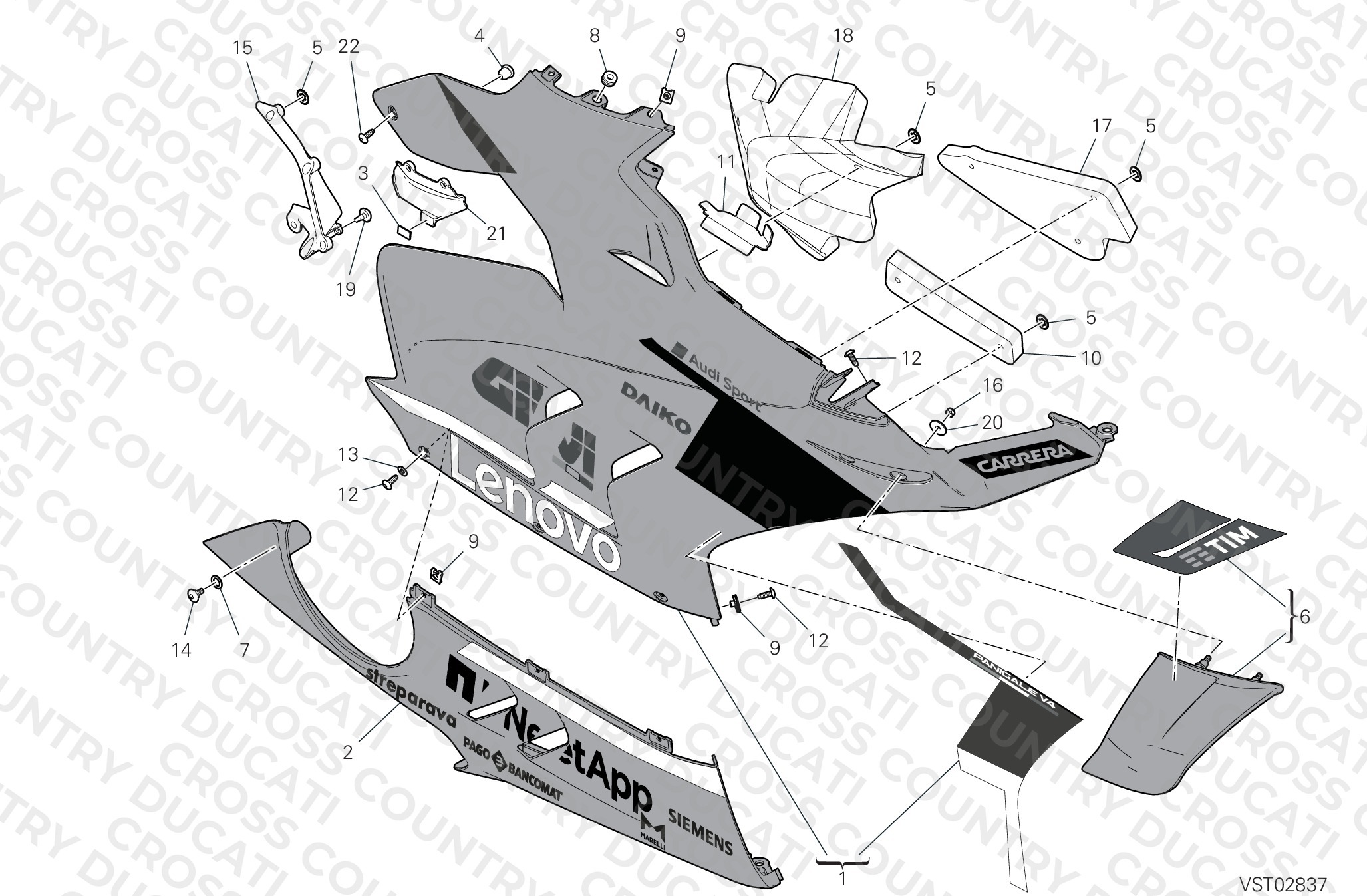 Fairing, Rh