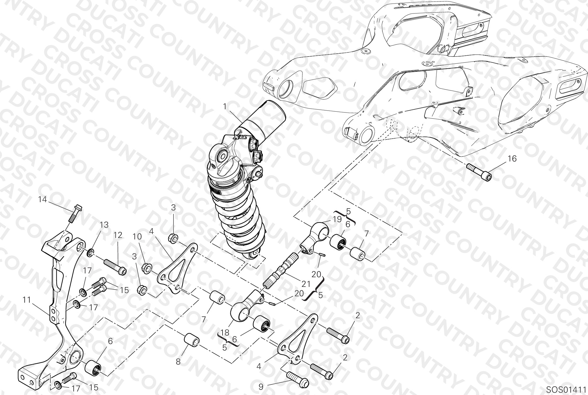 Rear Shock Absorber