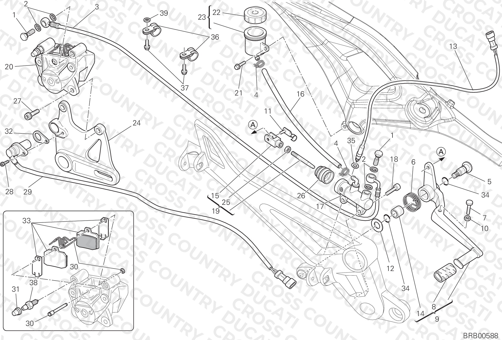 Rear Brake System