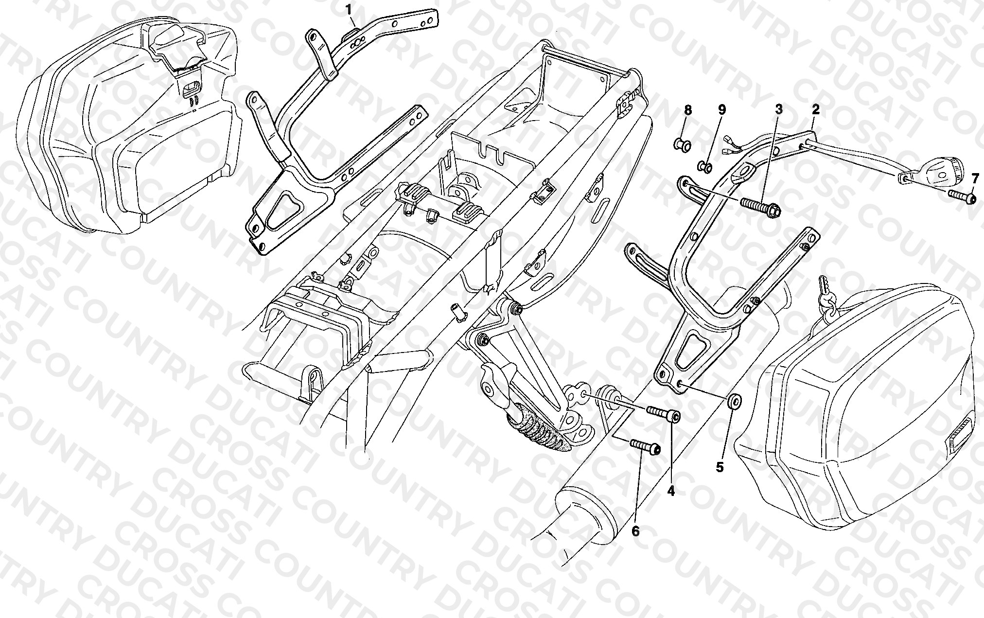 Panniers Fasteners