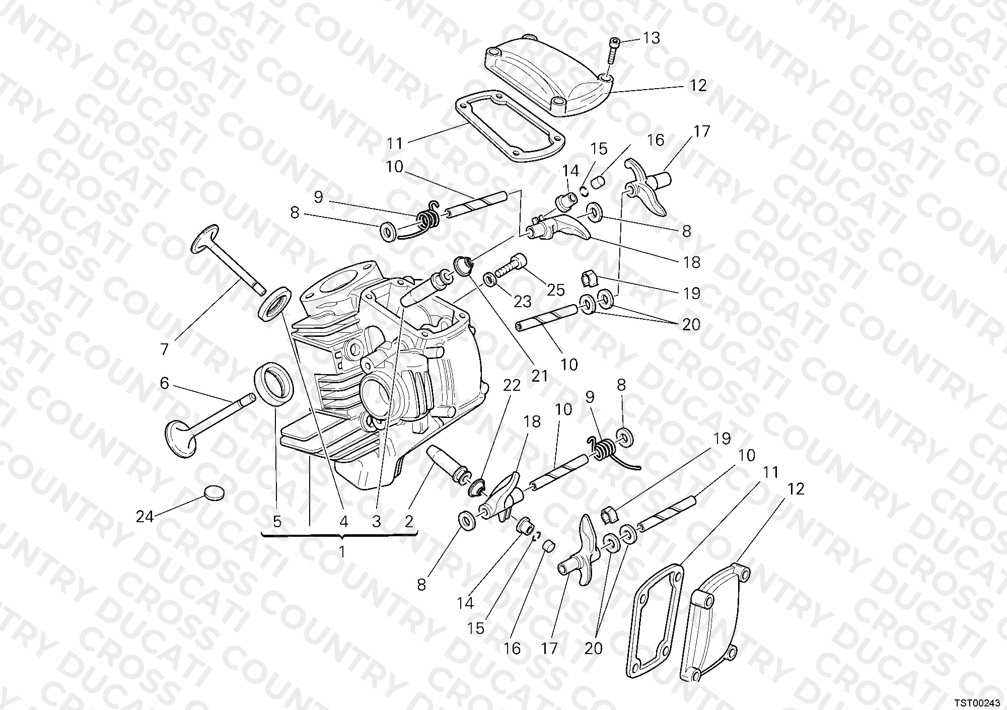 Horizontal Cylinder Head