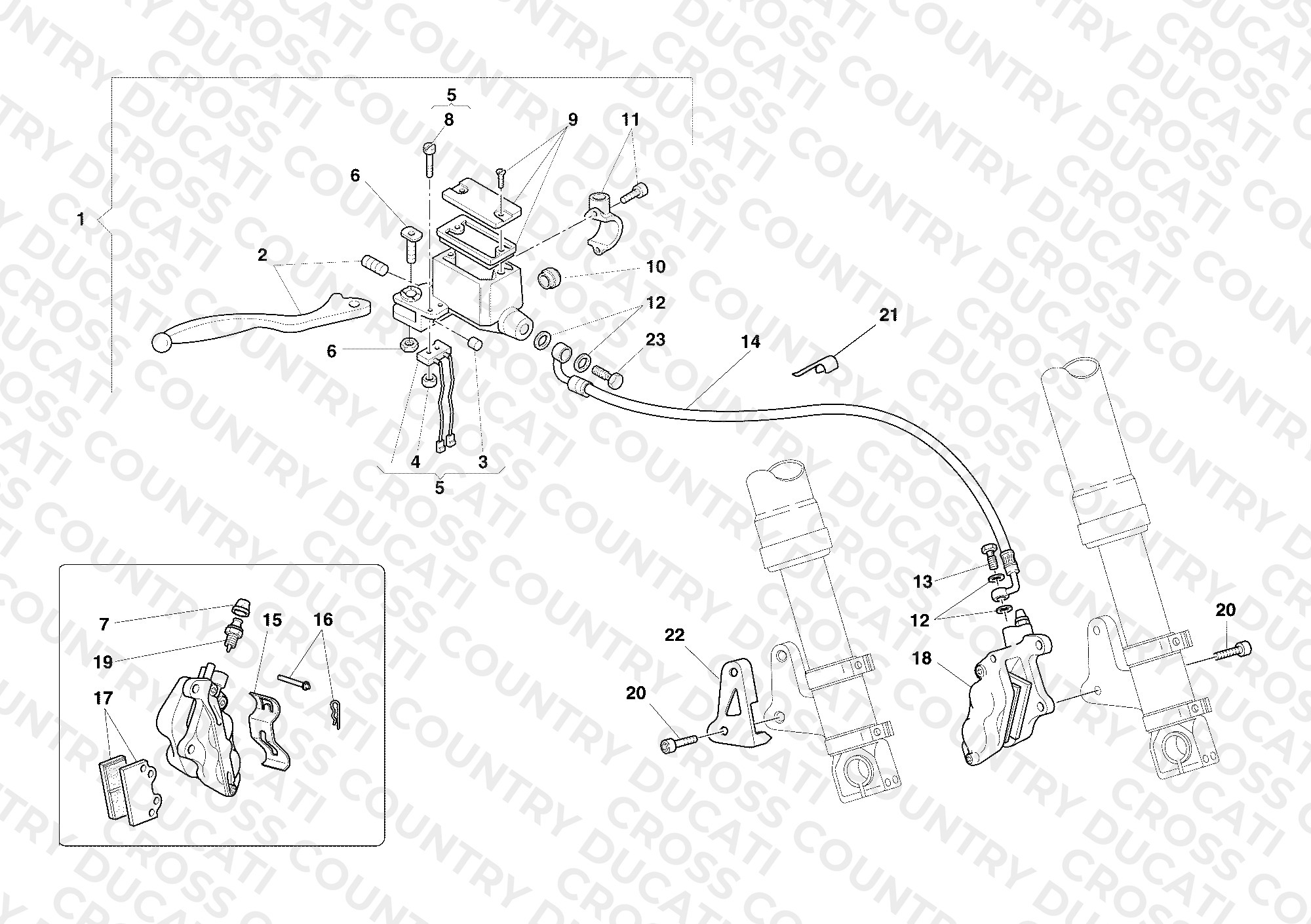 Front Brake System