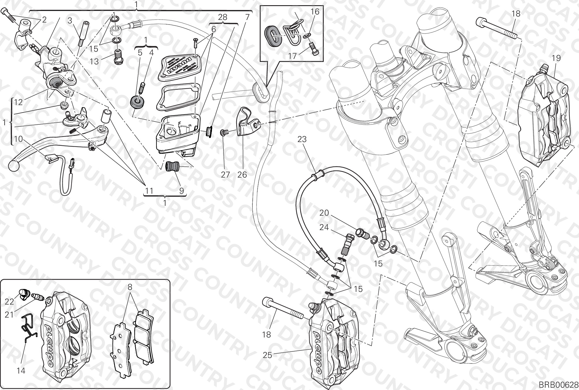 Front Brake System