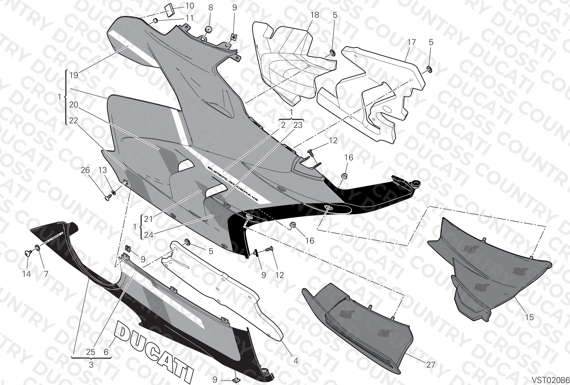 Fairing, Rh