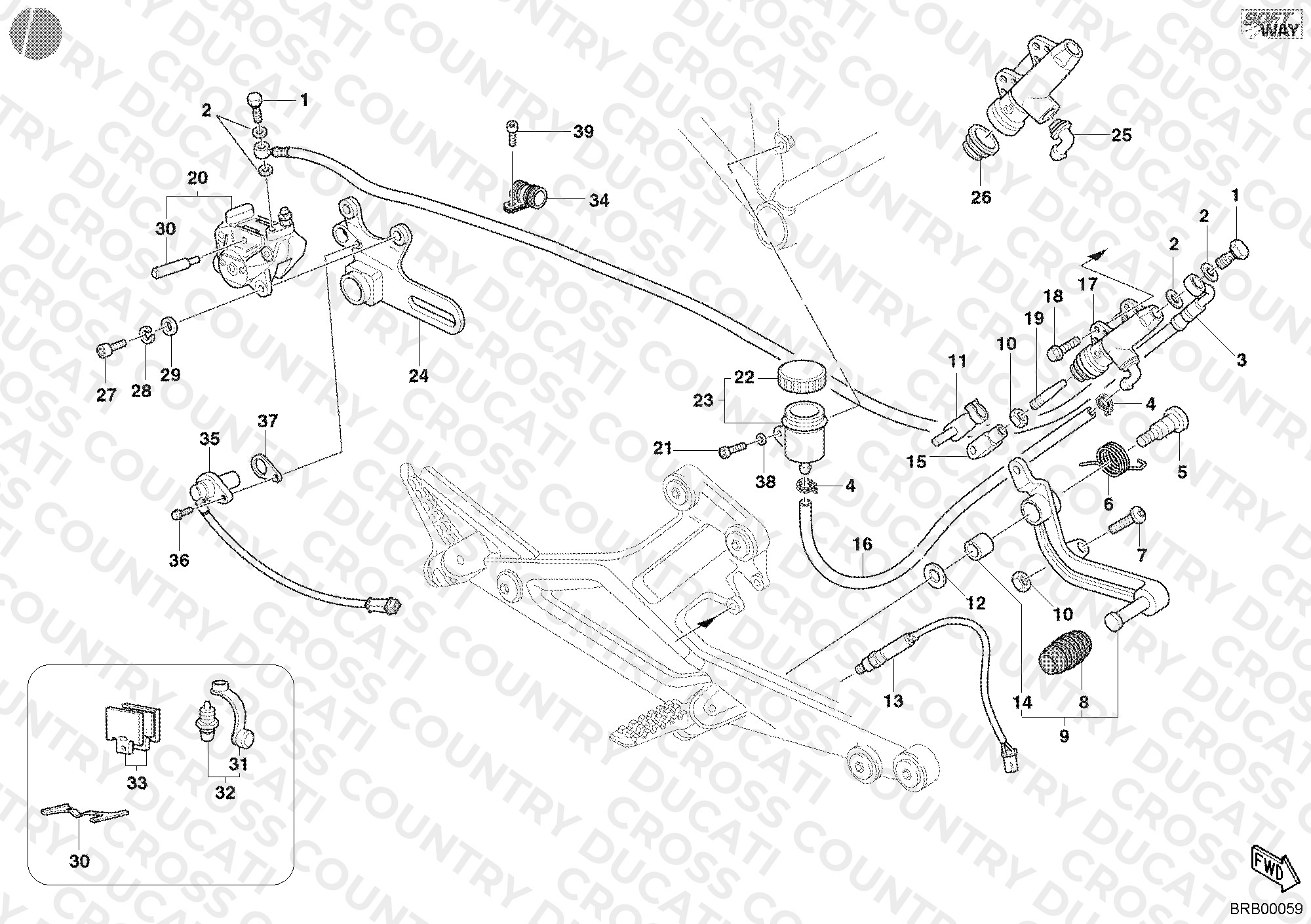 Rear Brake System