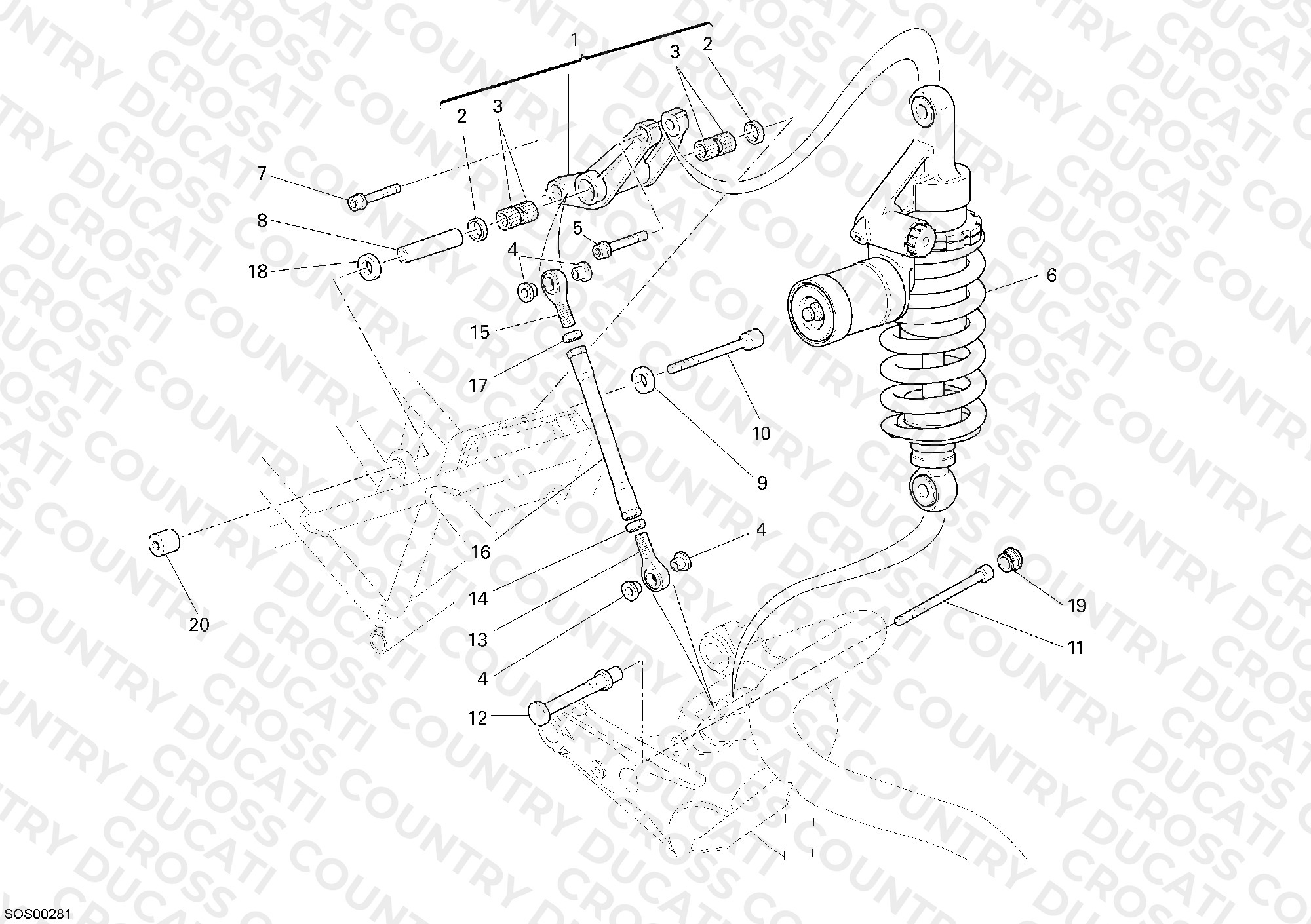 Rear Shock Absorber