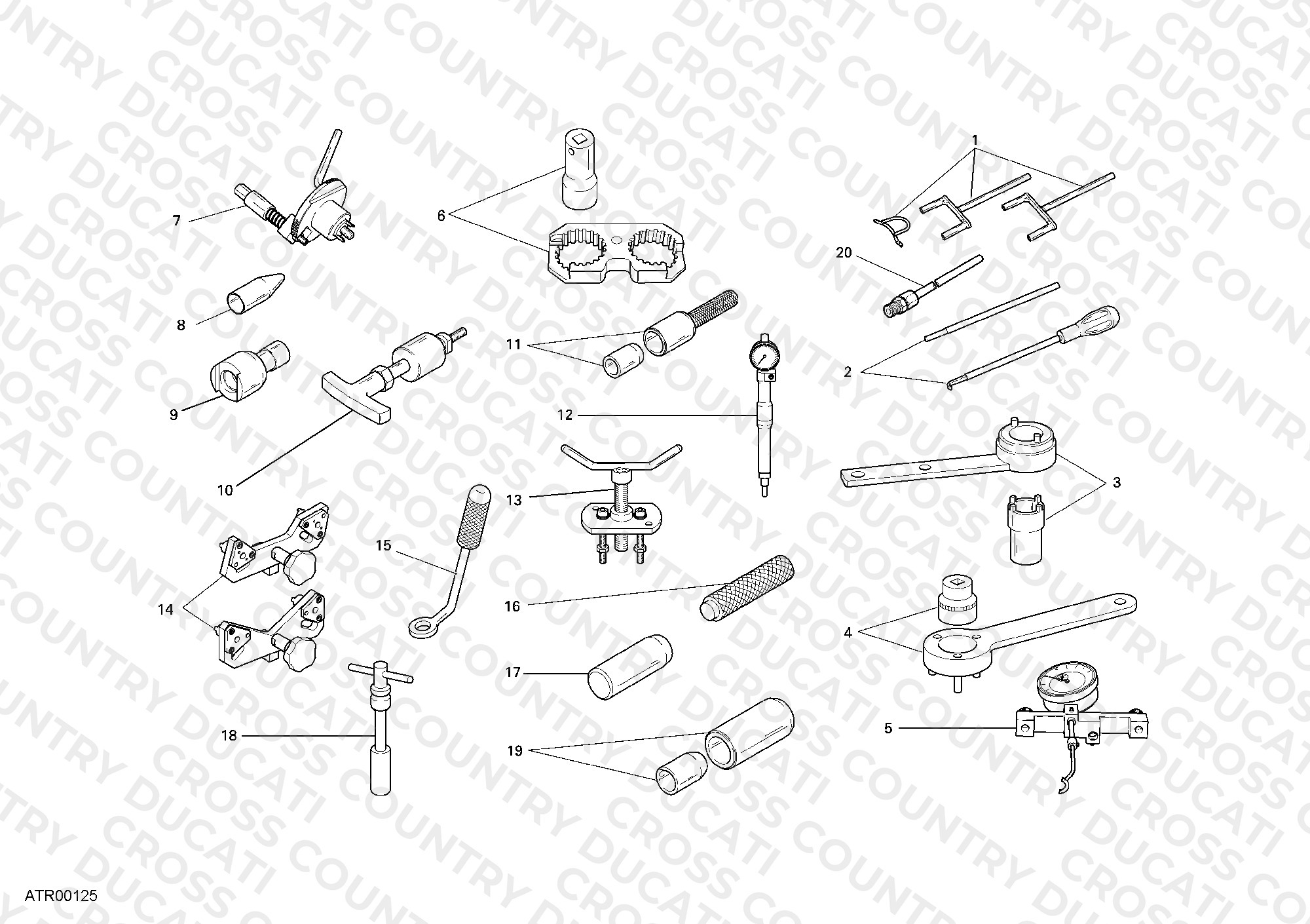 Workshop Service Tools, Engine