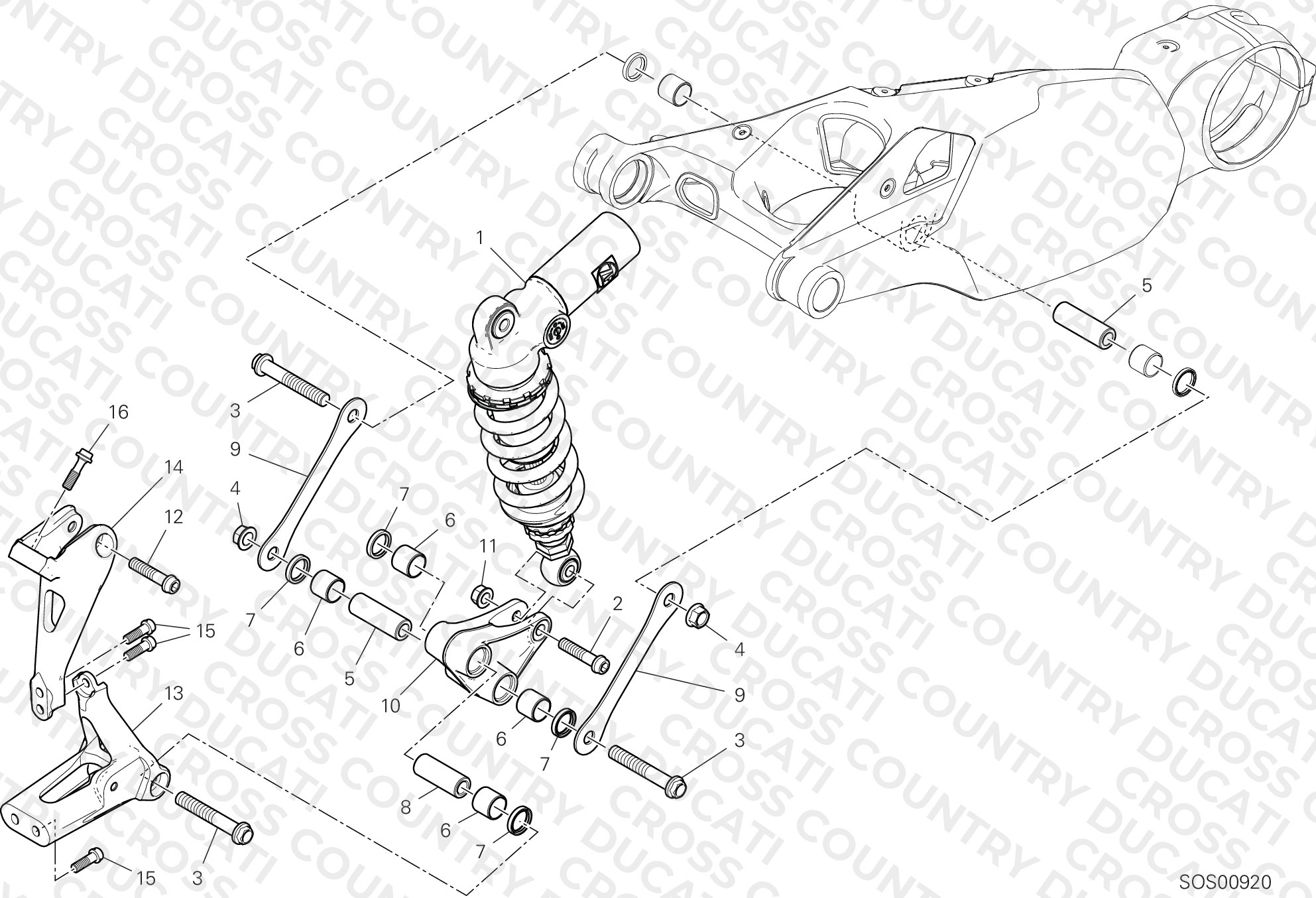 Rear Shock Absorber