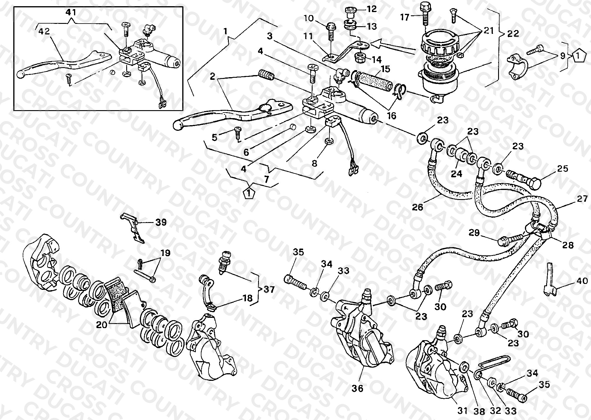 Front Brake System Dm 012263