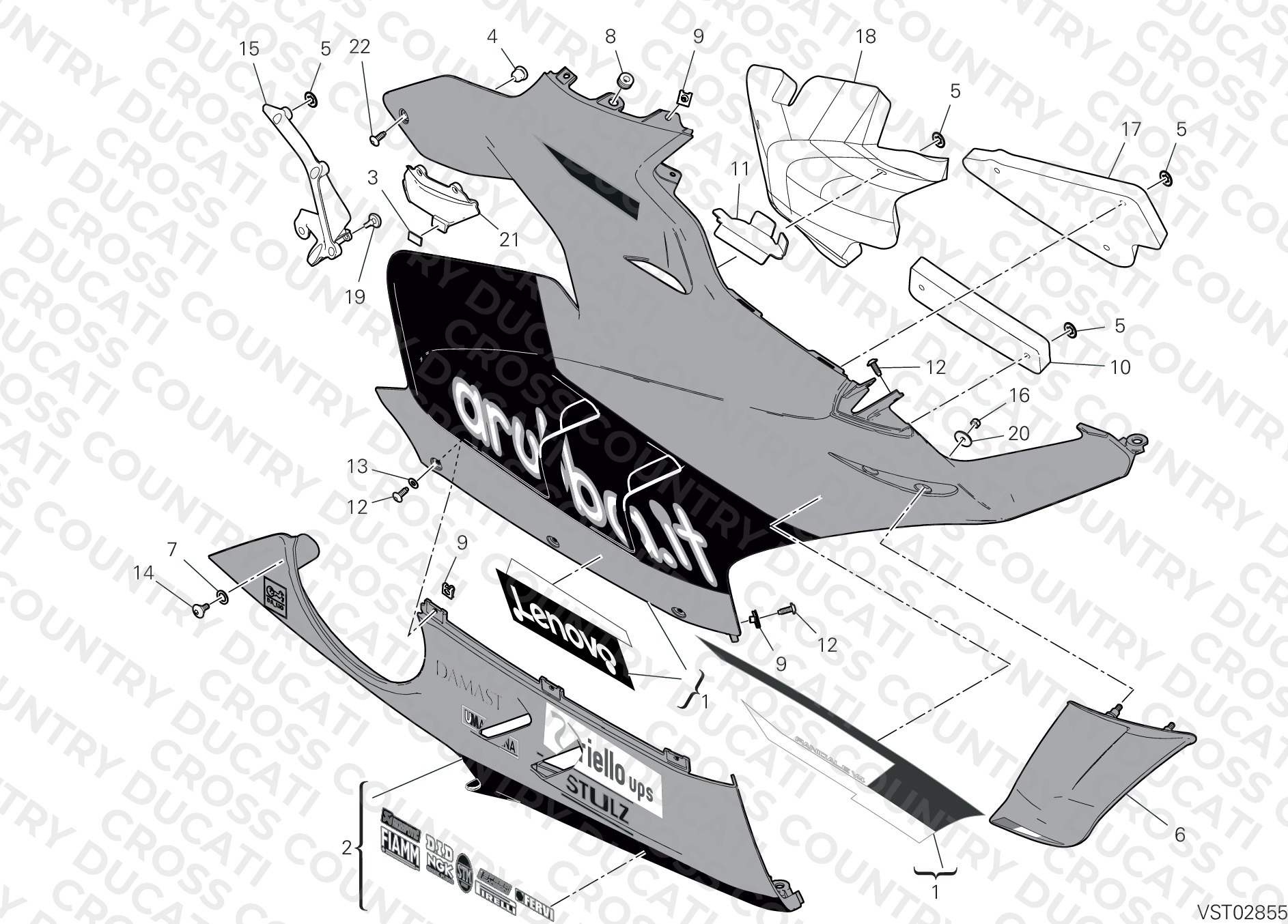 Fairing, Rh