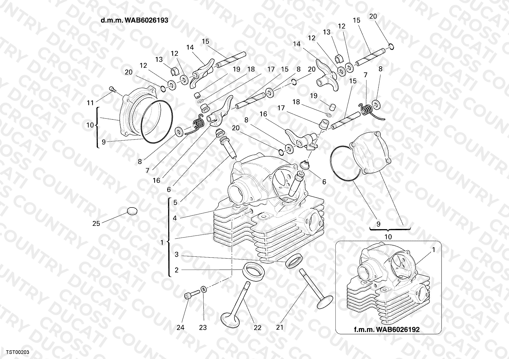 Vertical Cylinder Head