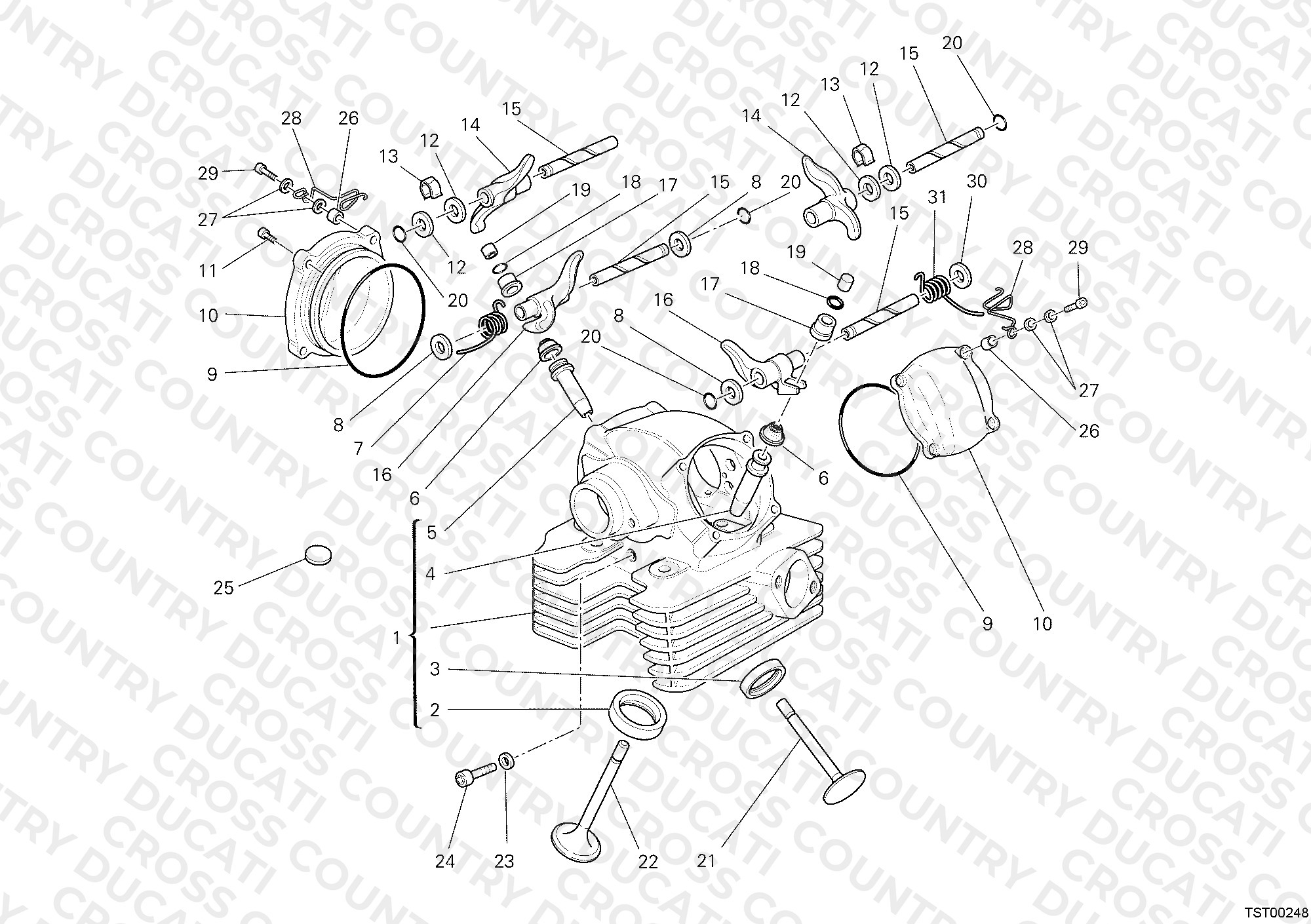 Vertical Cylinder Head