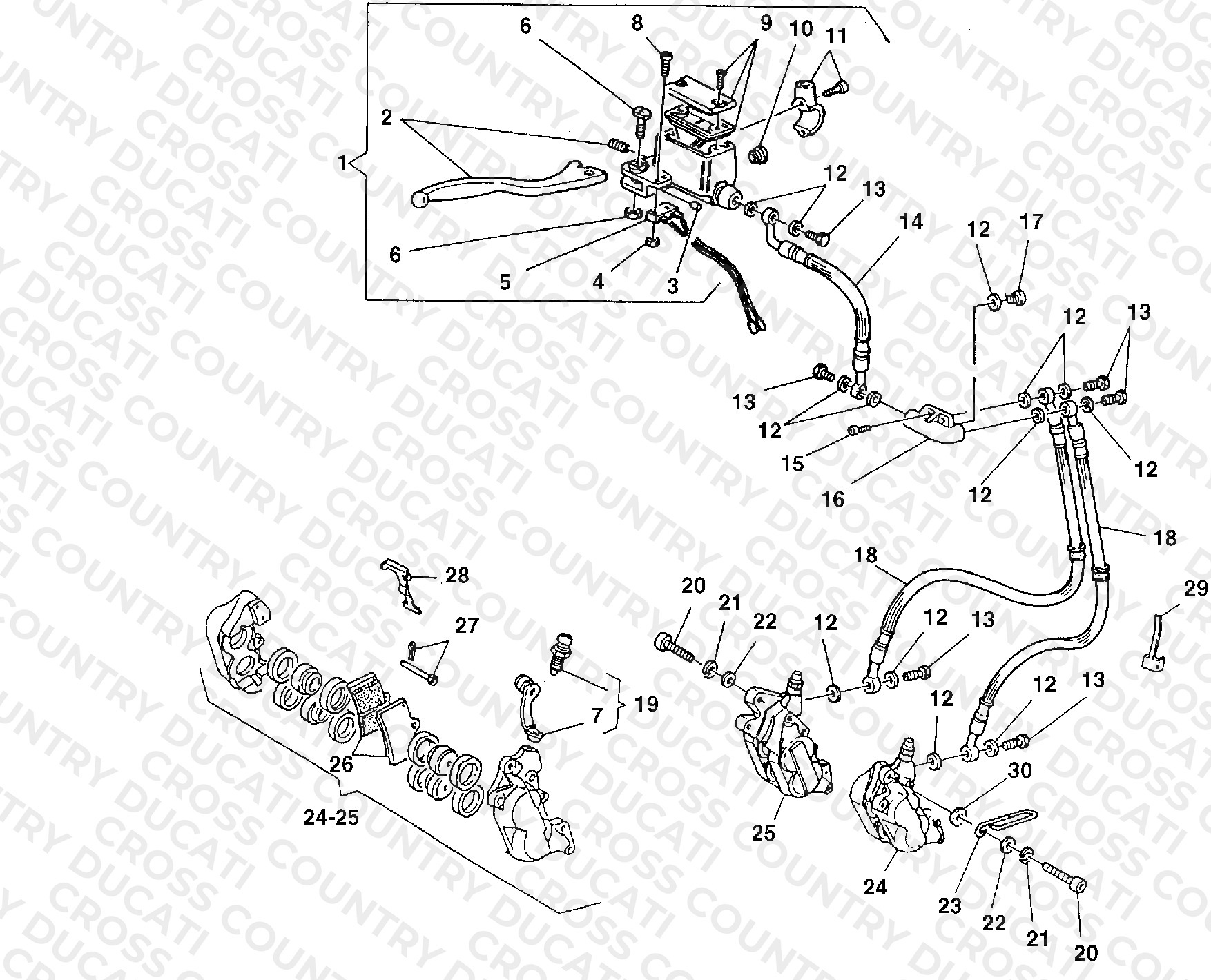 Front Brake System