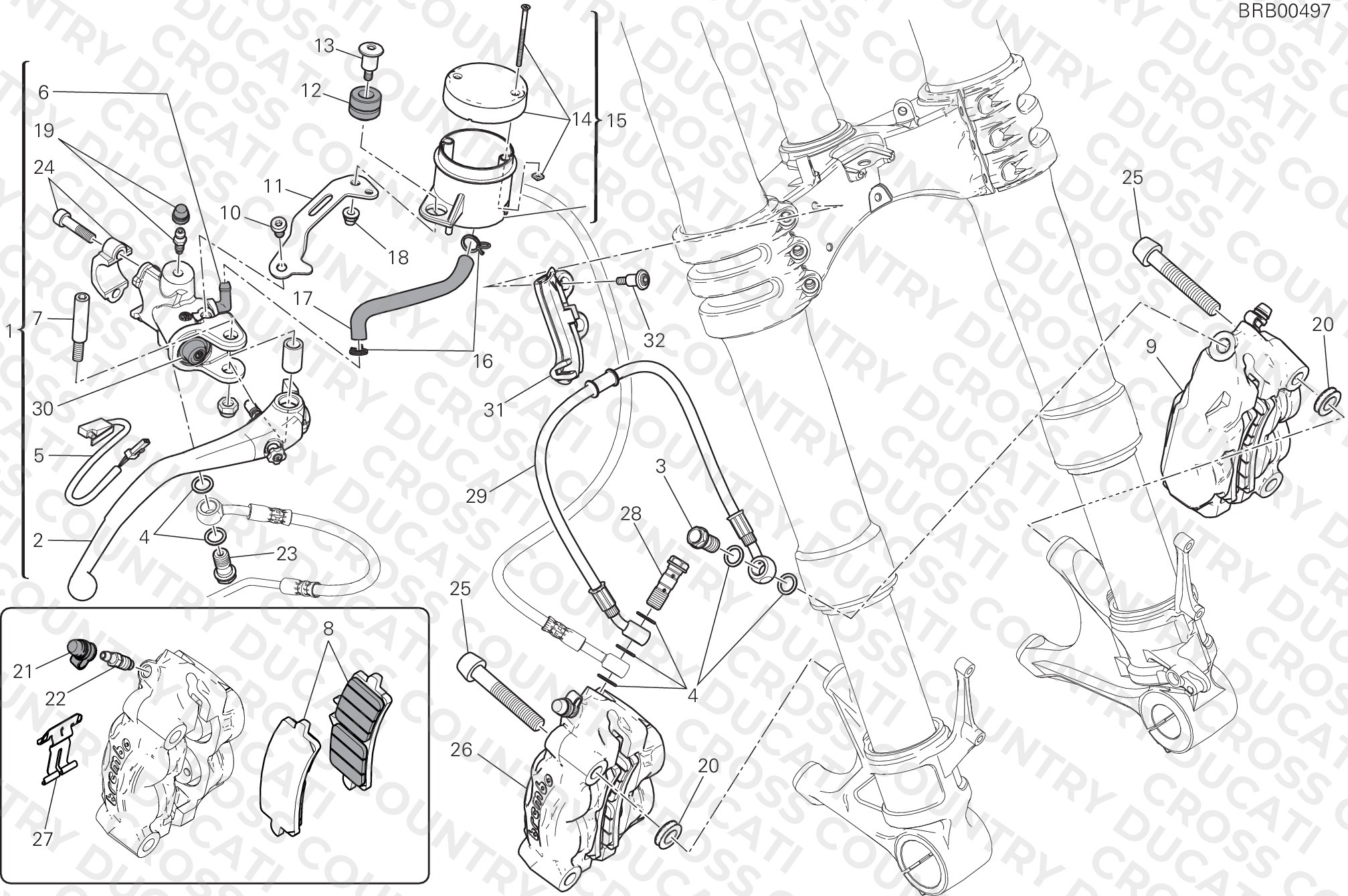 Front Brake System
