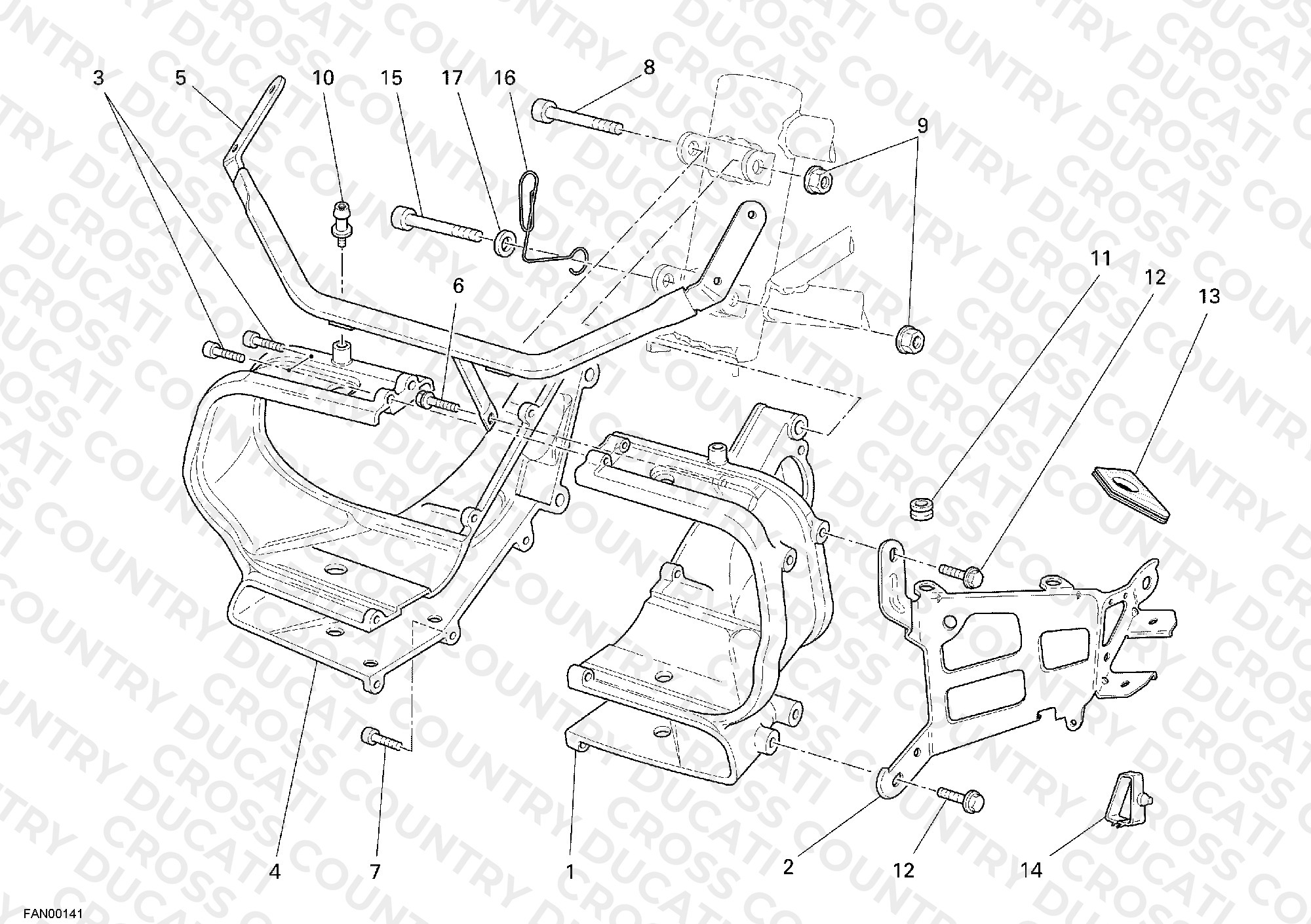 Bracket, Headlight