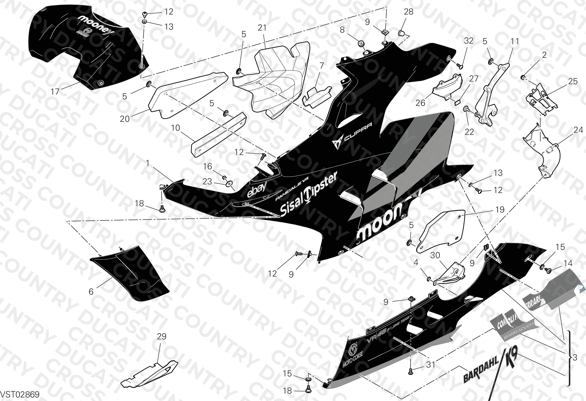 Fairing, Lh