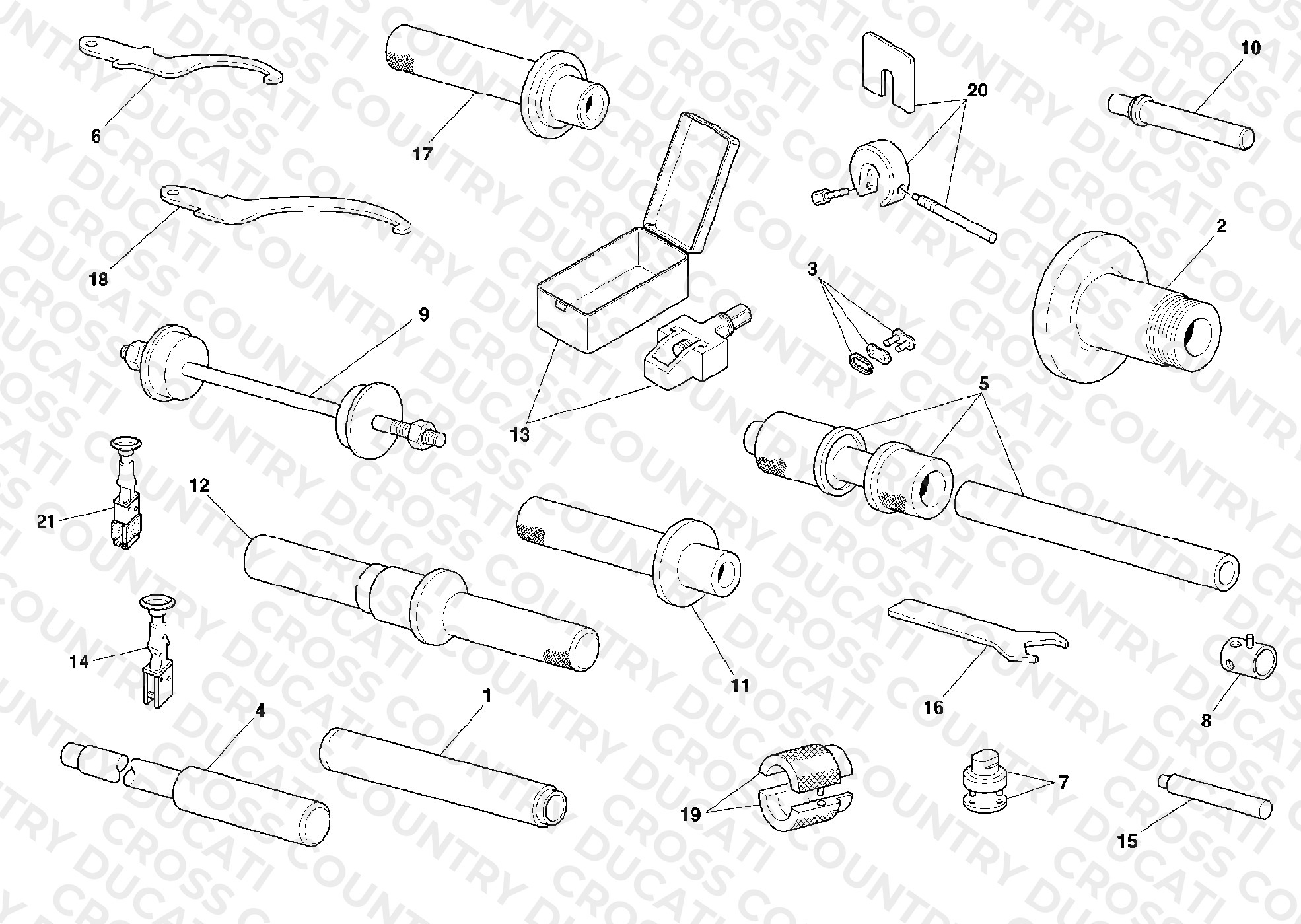 Workshop Service Tools, Frame