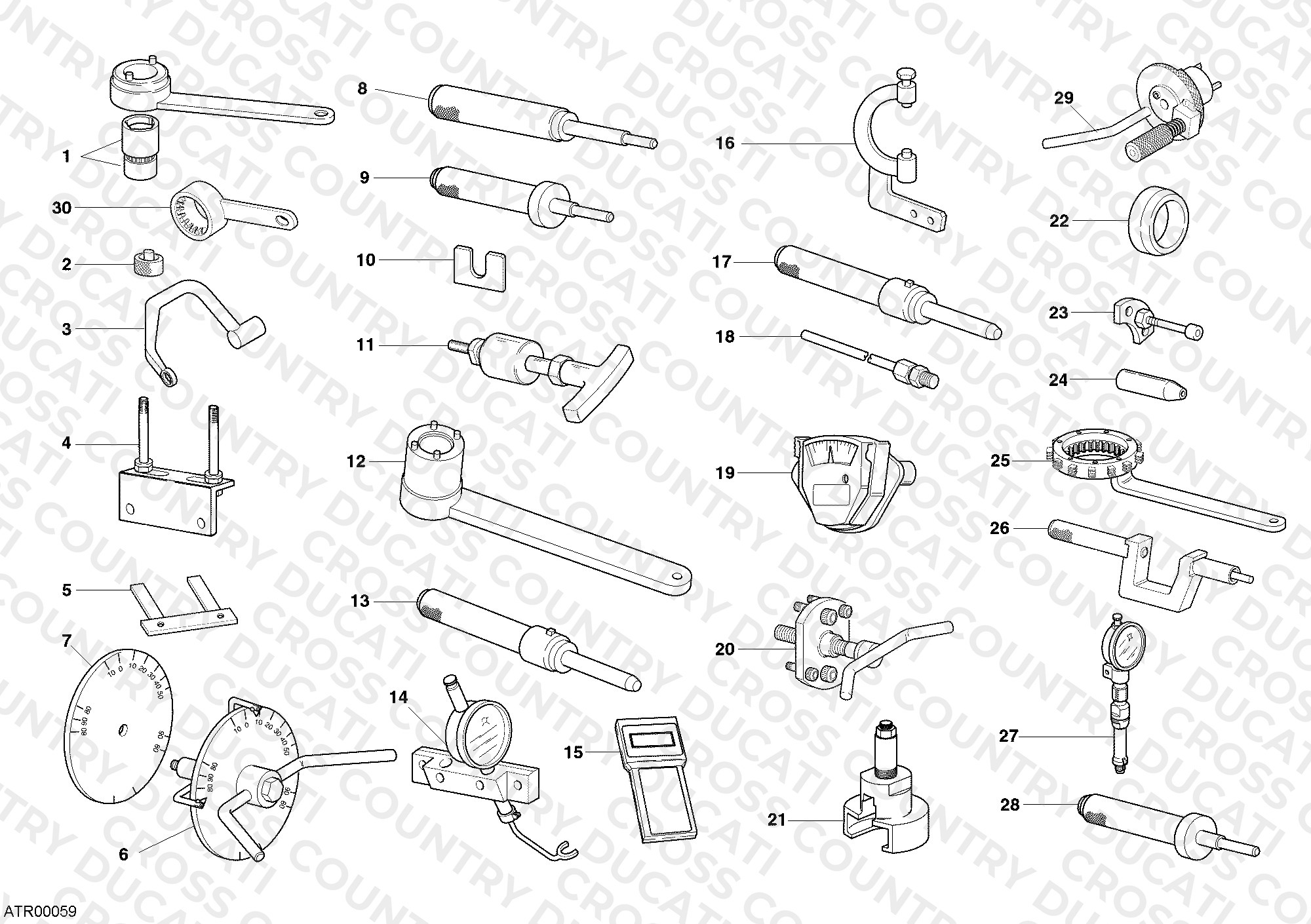 Workshop Service Tools, Engine