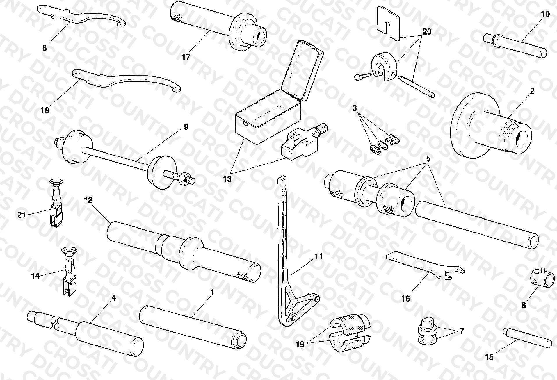Workshop Service Tools, Frame