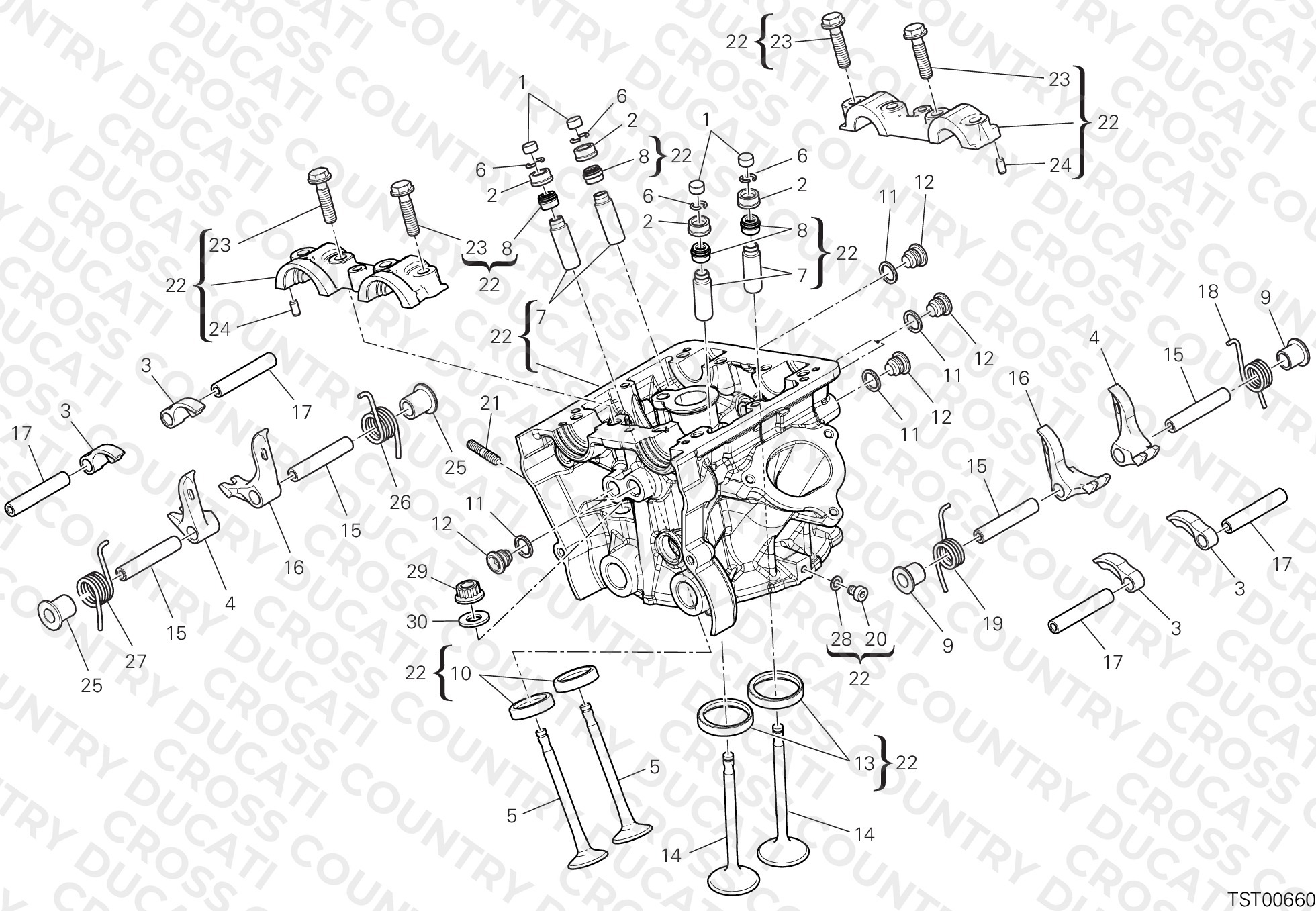 Vertical Cylinder Head