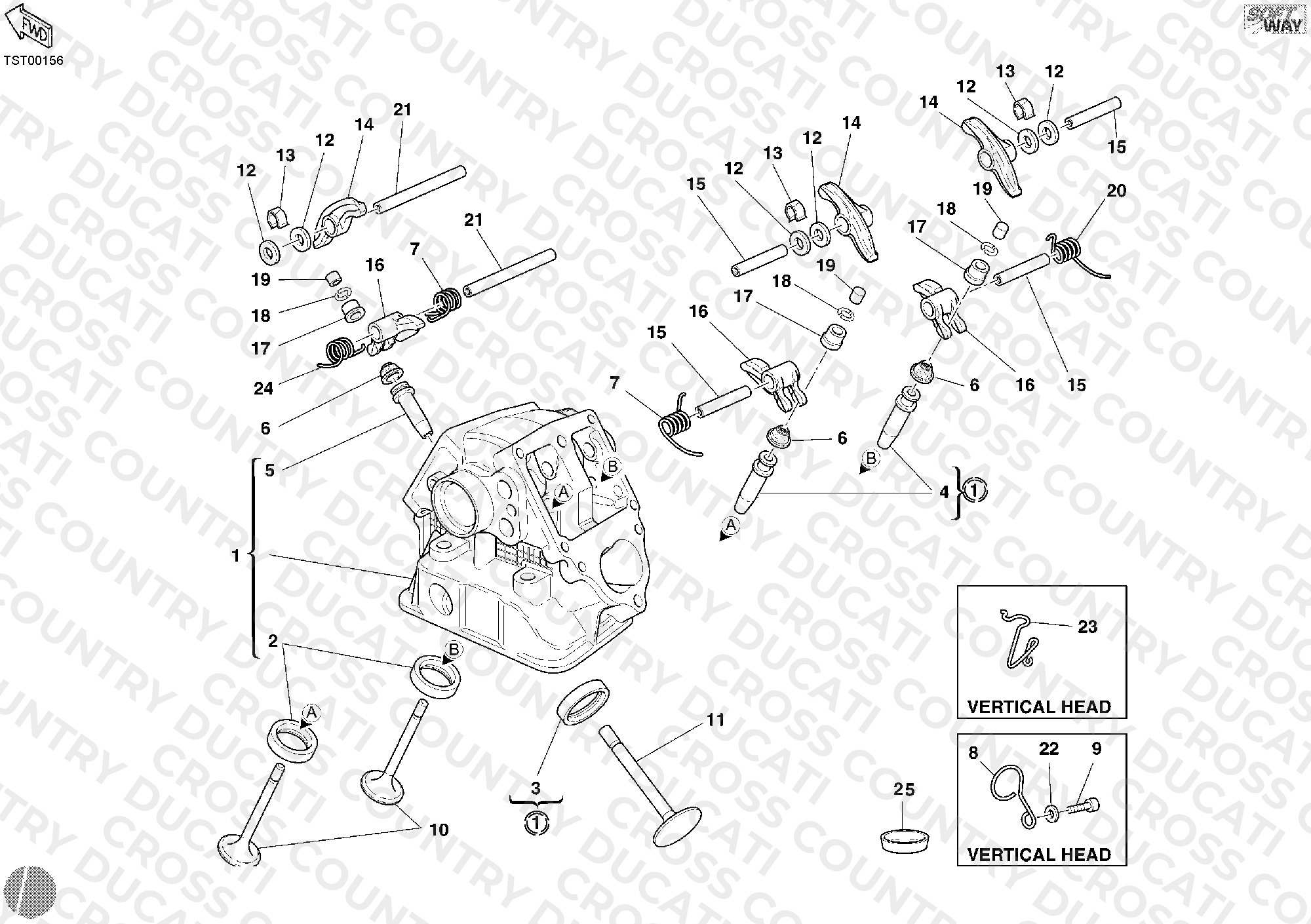 Vertical Cylinder Head