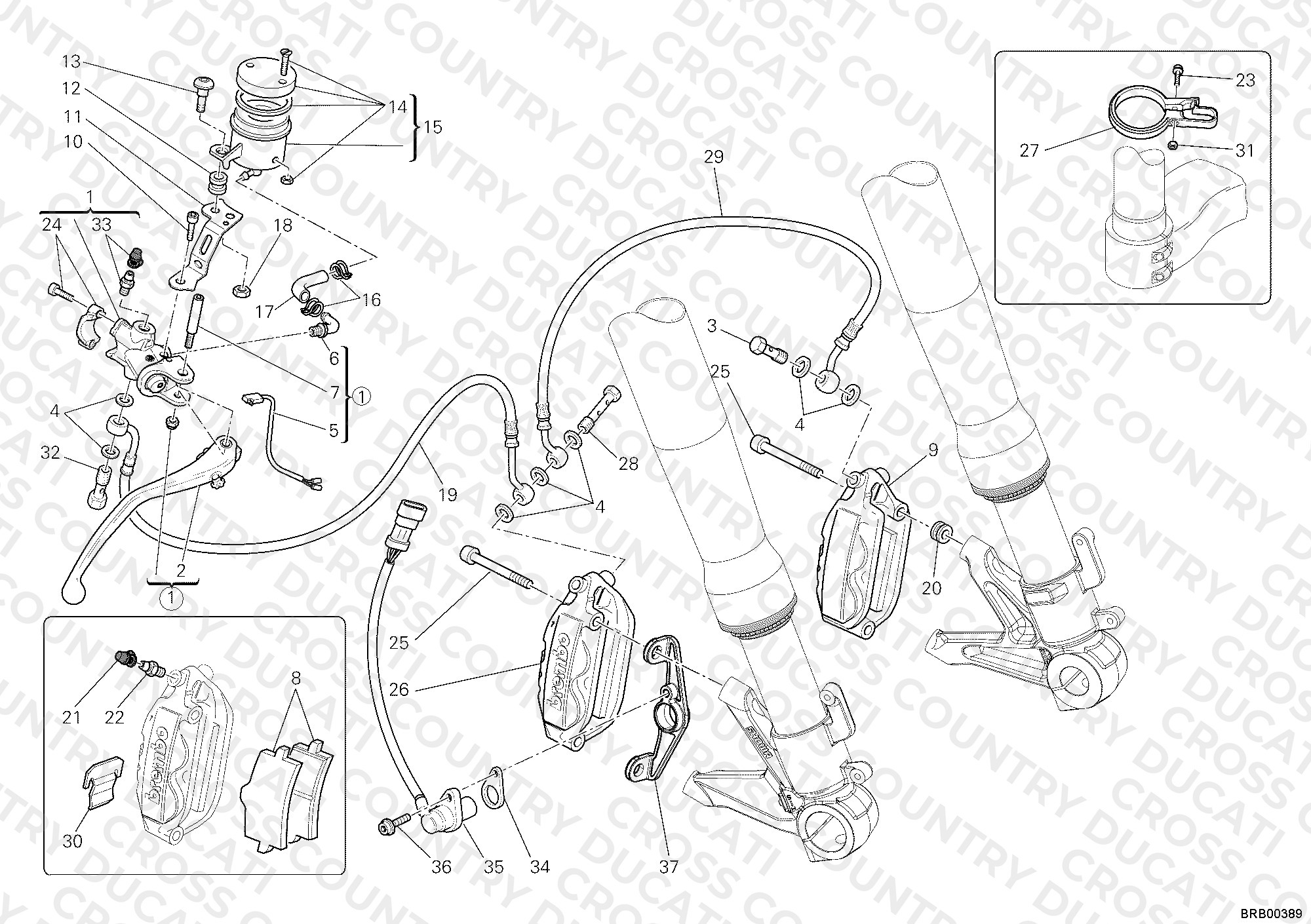 Front Brake System