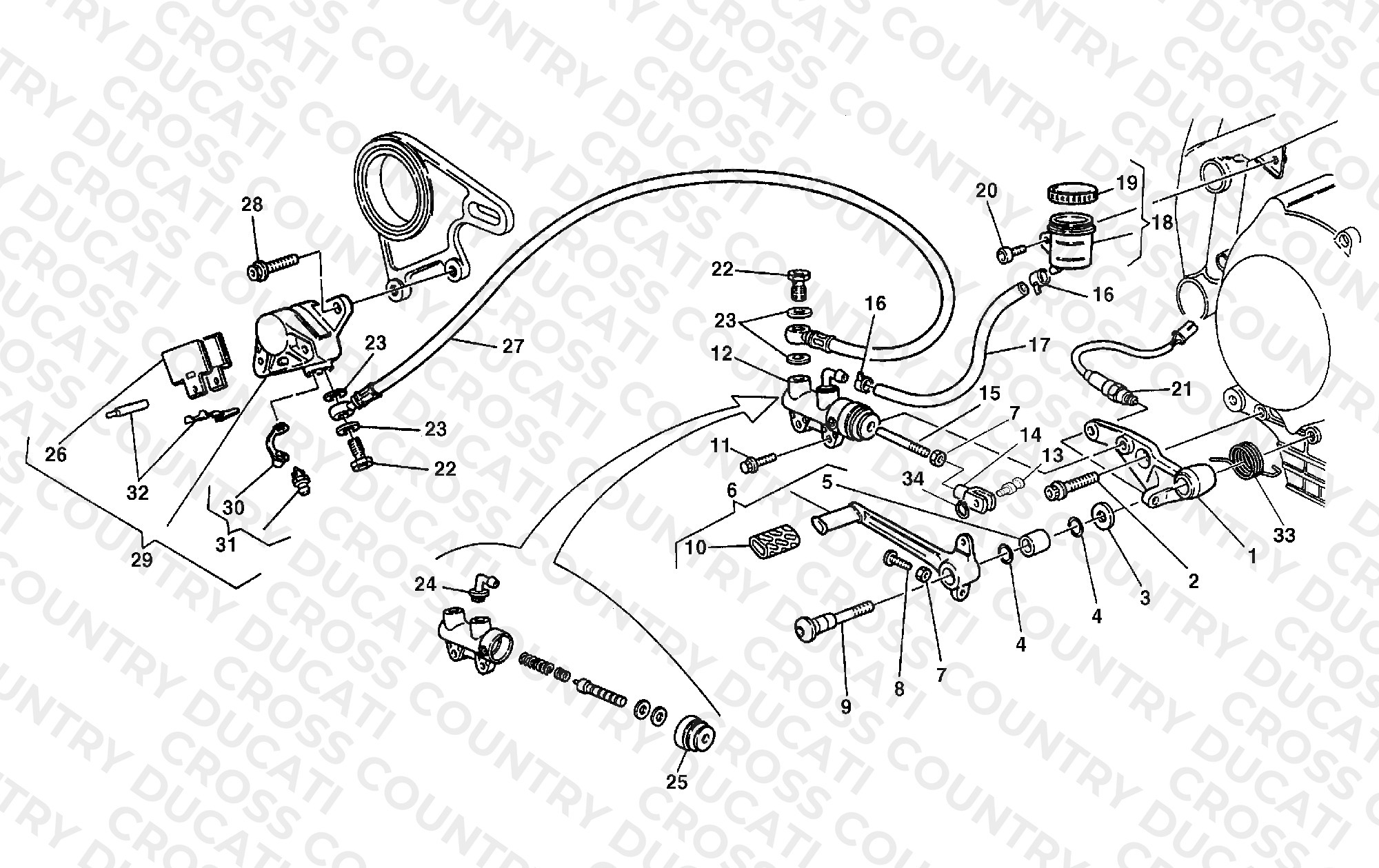 Rear Brake System