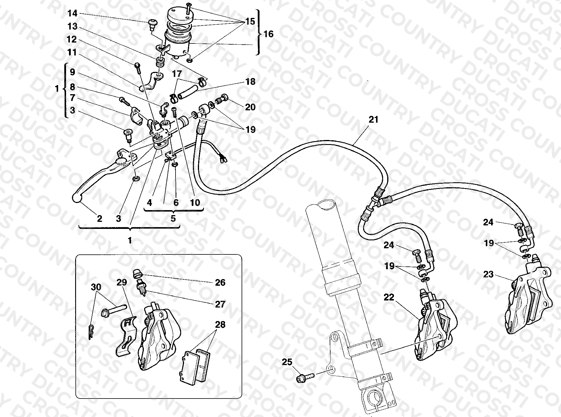 Front Brake System