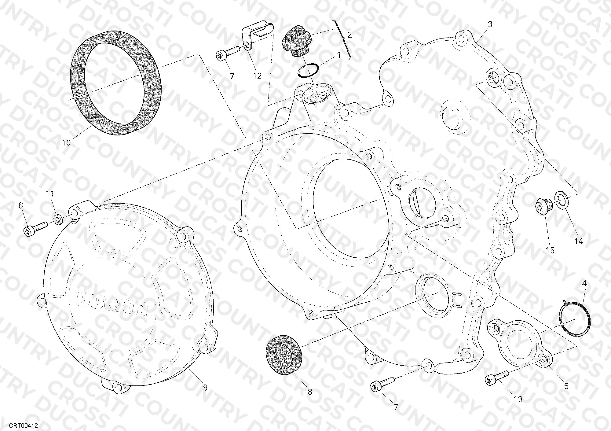 Clutch Cover, Outer