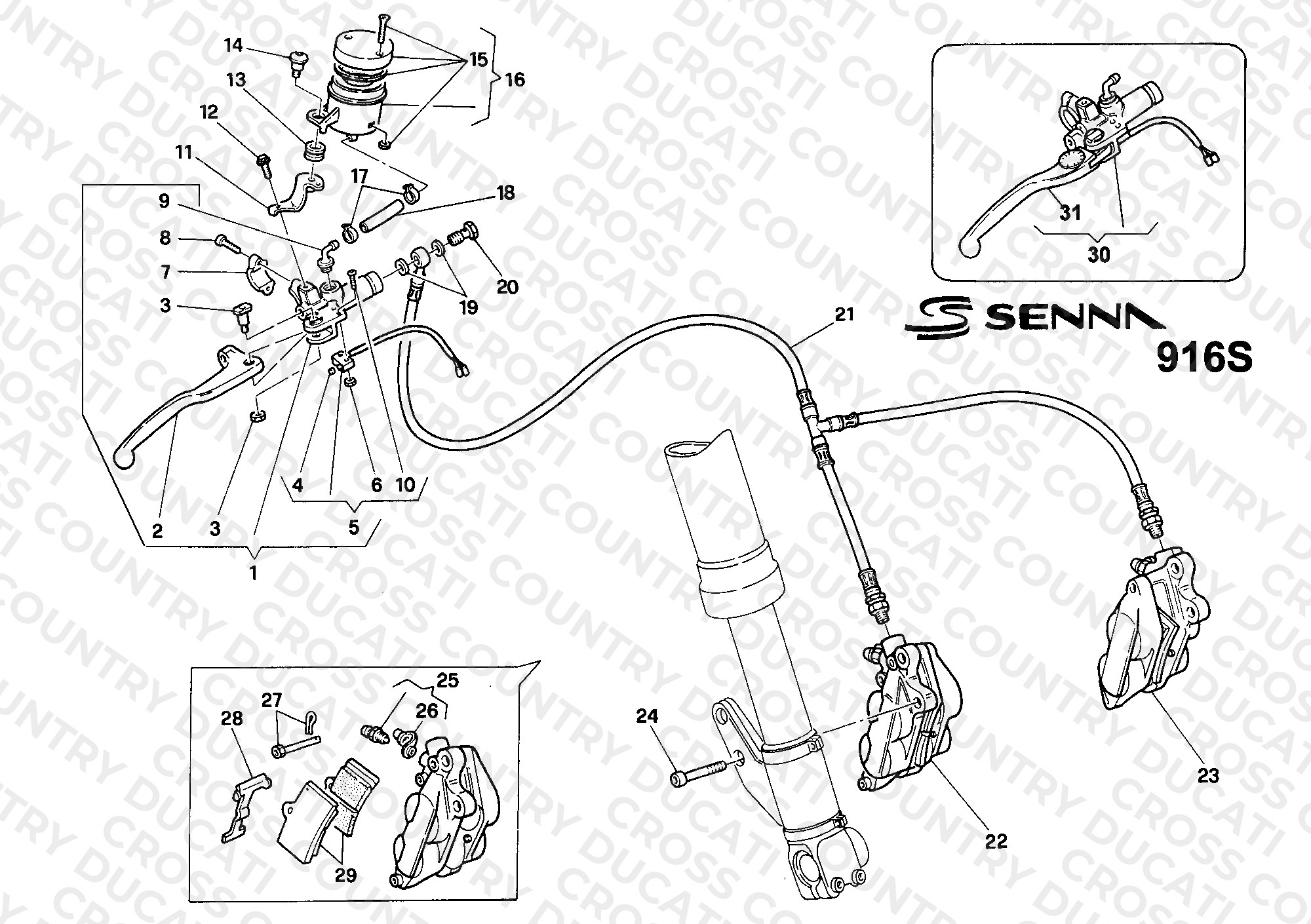 Front Brake System