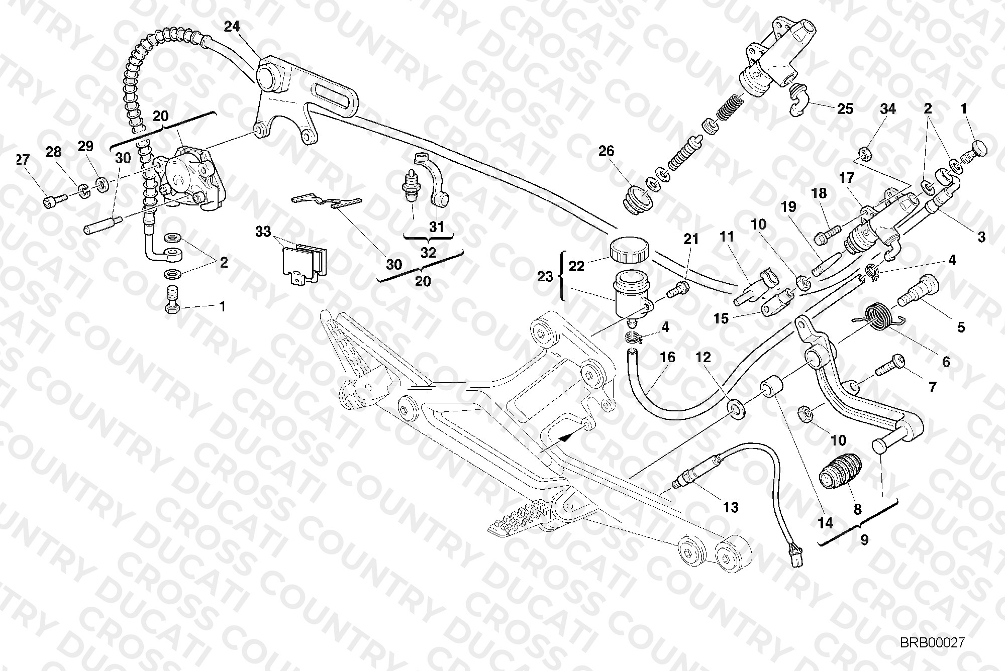 Rear Brake System