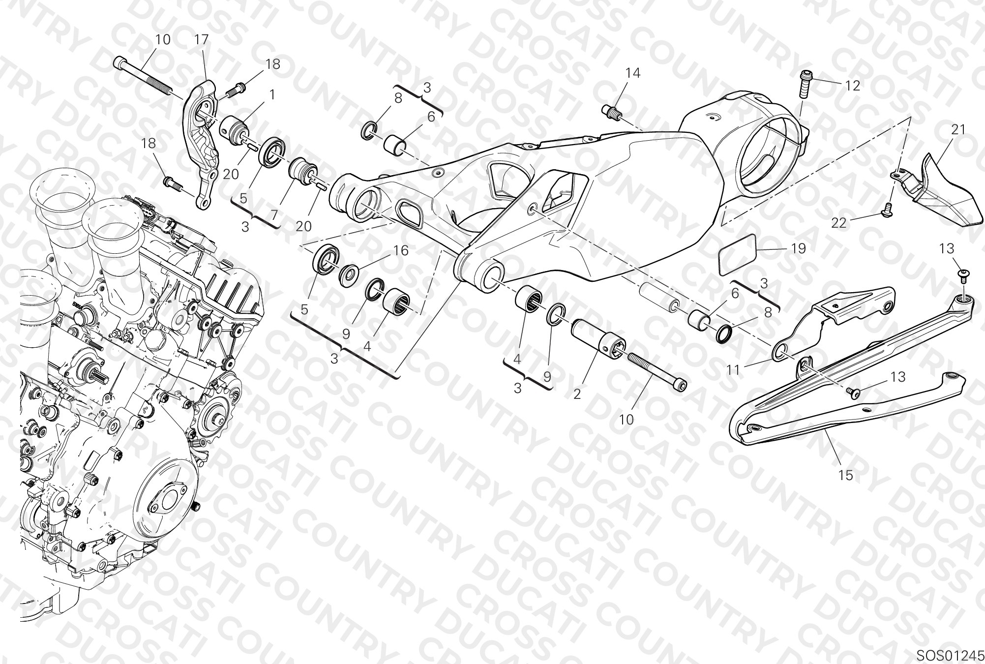 Rear Swinging Arm