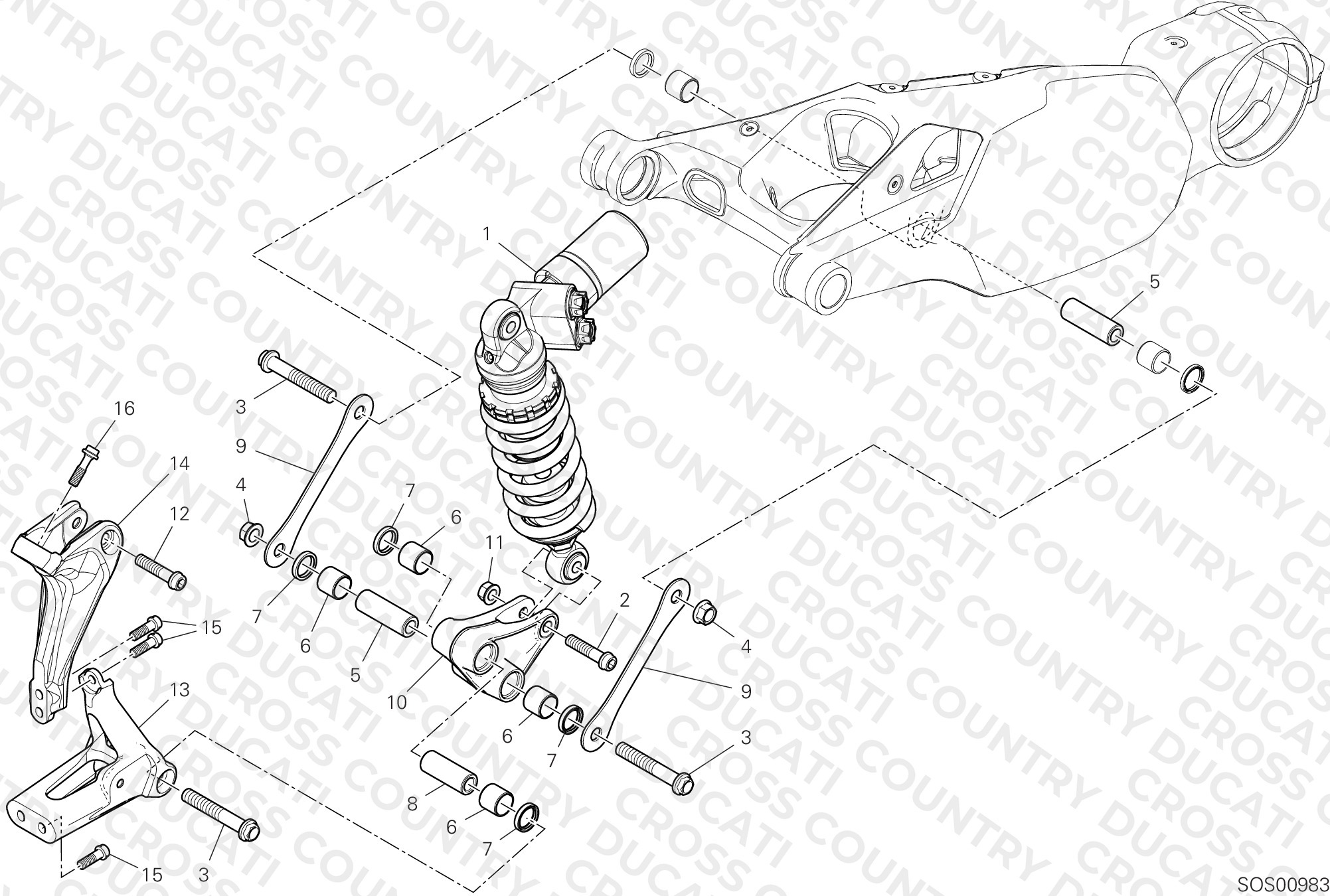 Rear Shock Absorber